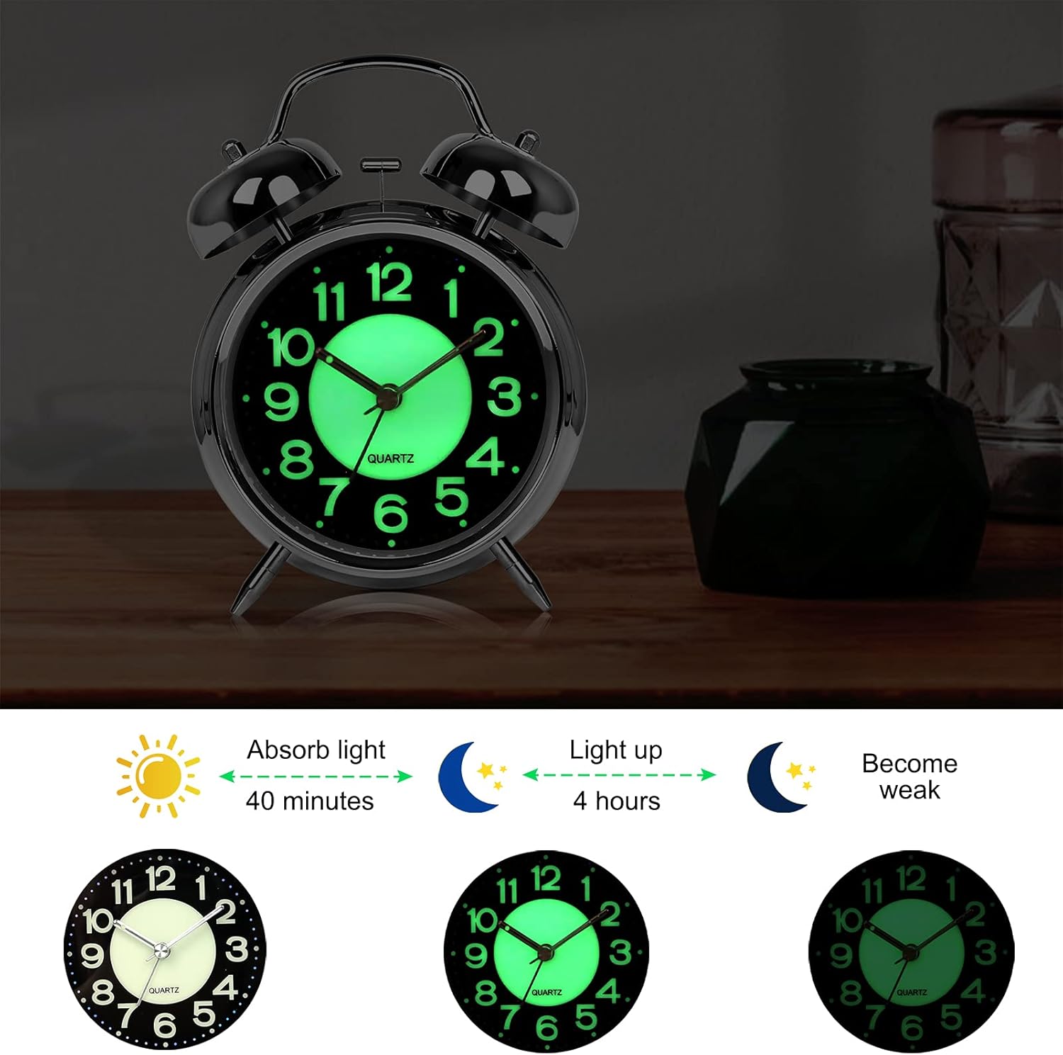 AYRELY Super Loud Alarm Clock for Heavy Sleepers 1