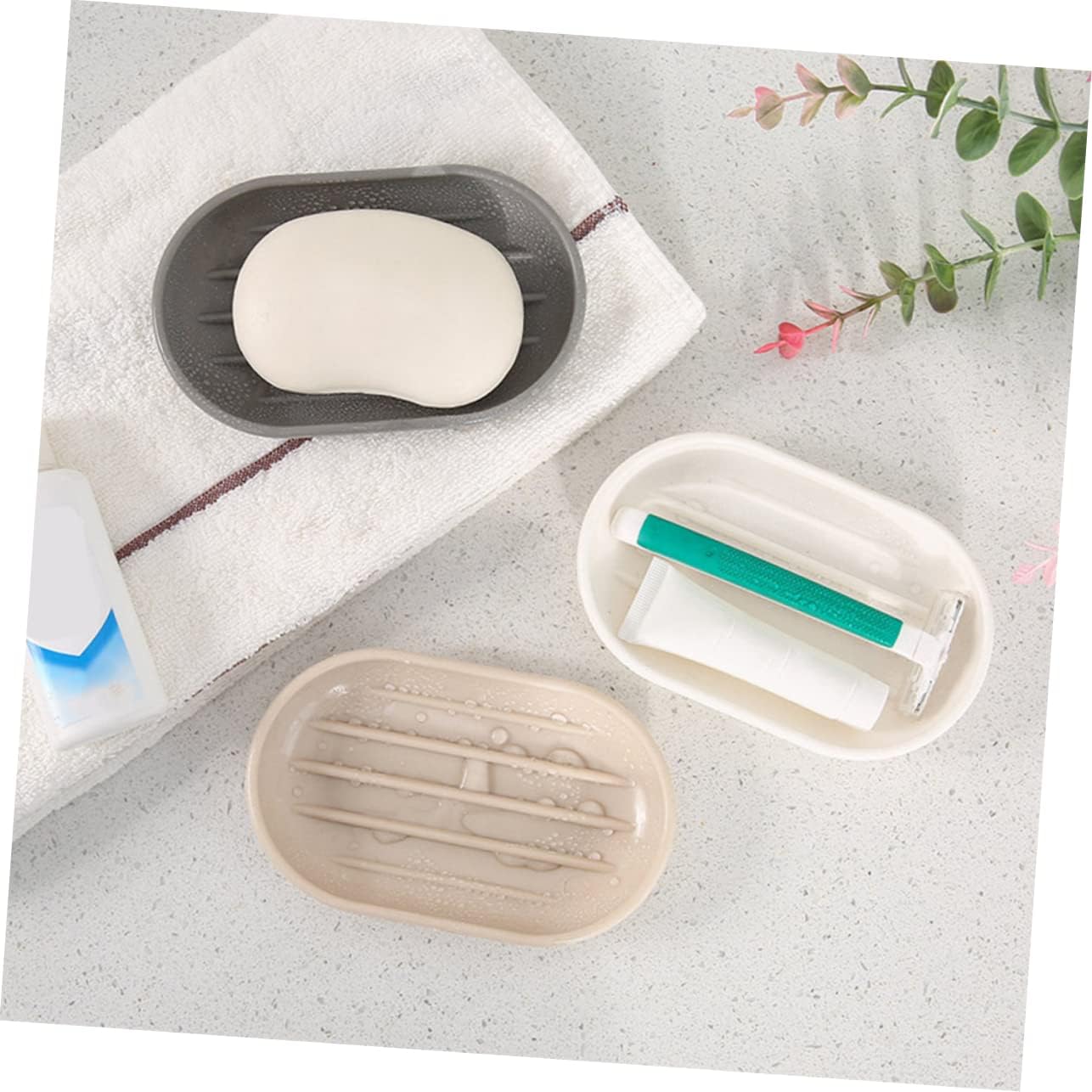 Cabilock Large Bar Soap Case with Drainage