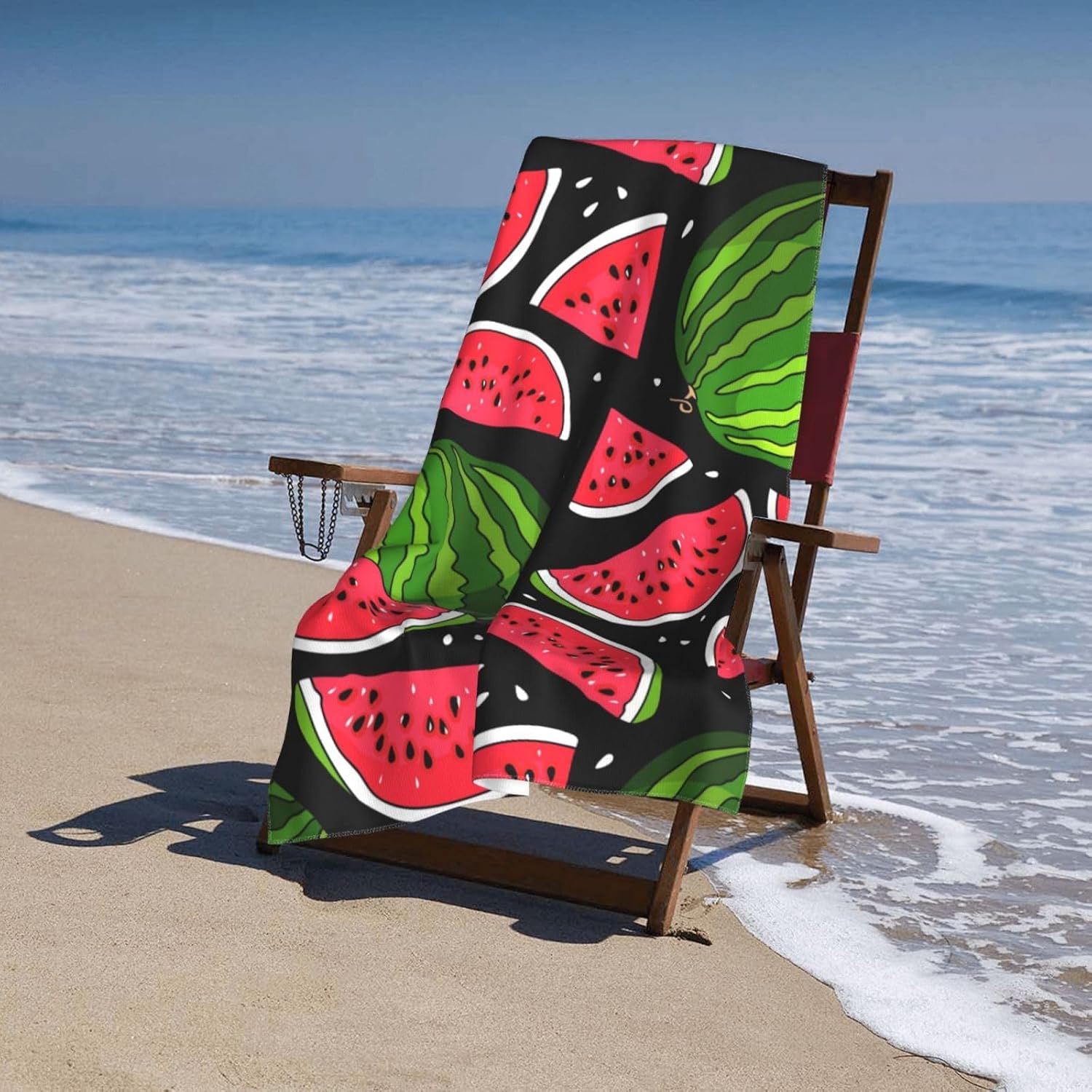 VOOHDDY Microfiber Watermelon Beach Towel
