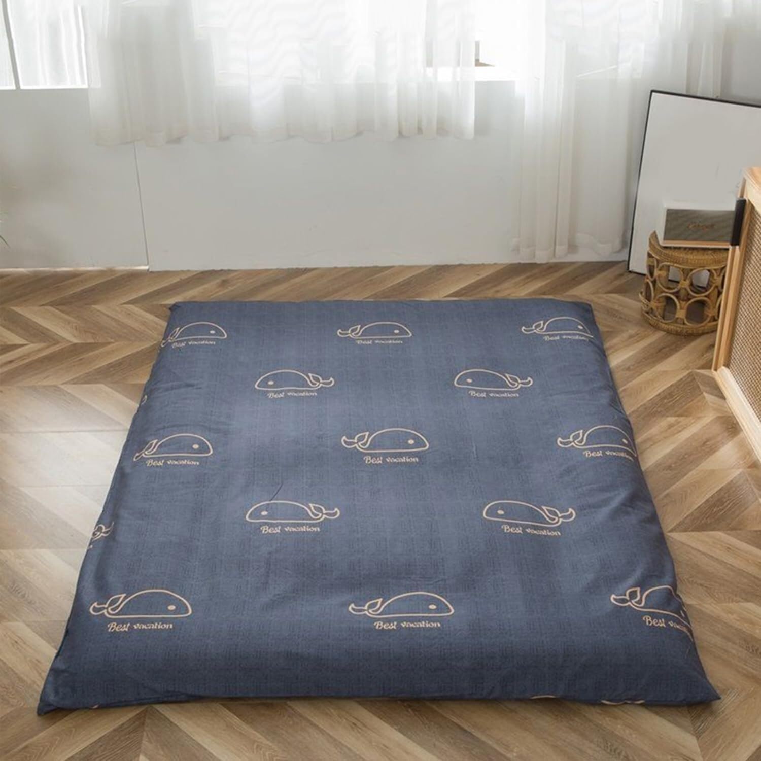 Machine Washable Zippered Futon Mattress Cover