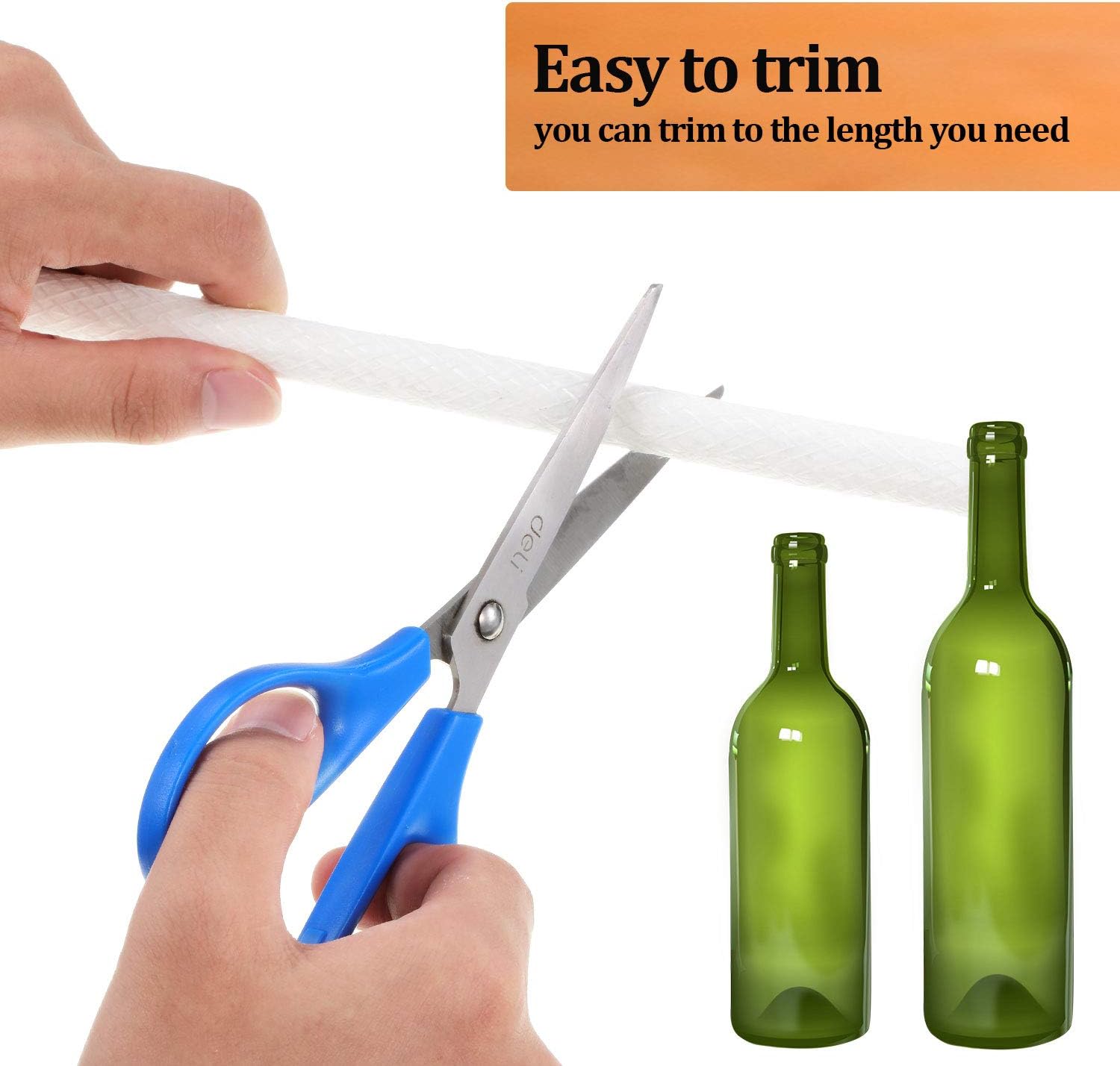 Nuanchu 24-Piece Wine Bottle Torch Wicks Kit 1