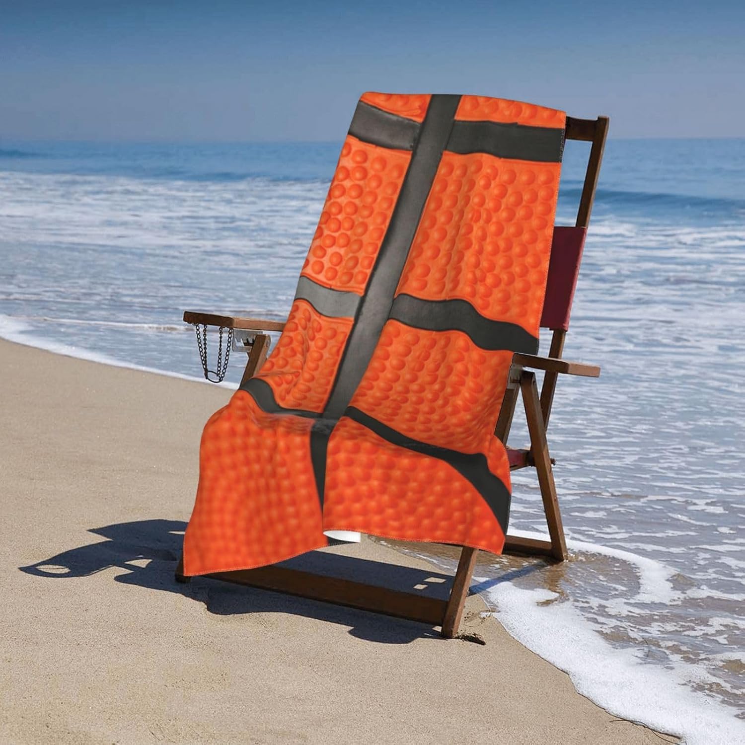 Microfiber Basketball Beach Towel for All Ages