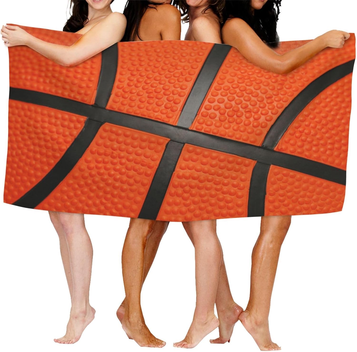Microfiber Basketball Beach Towel for All Ages
