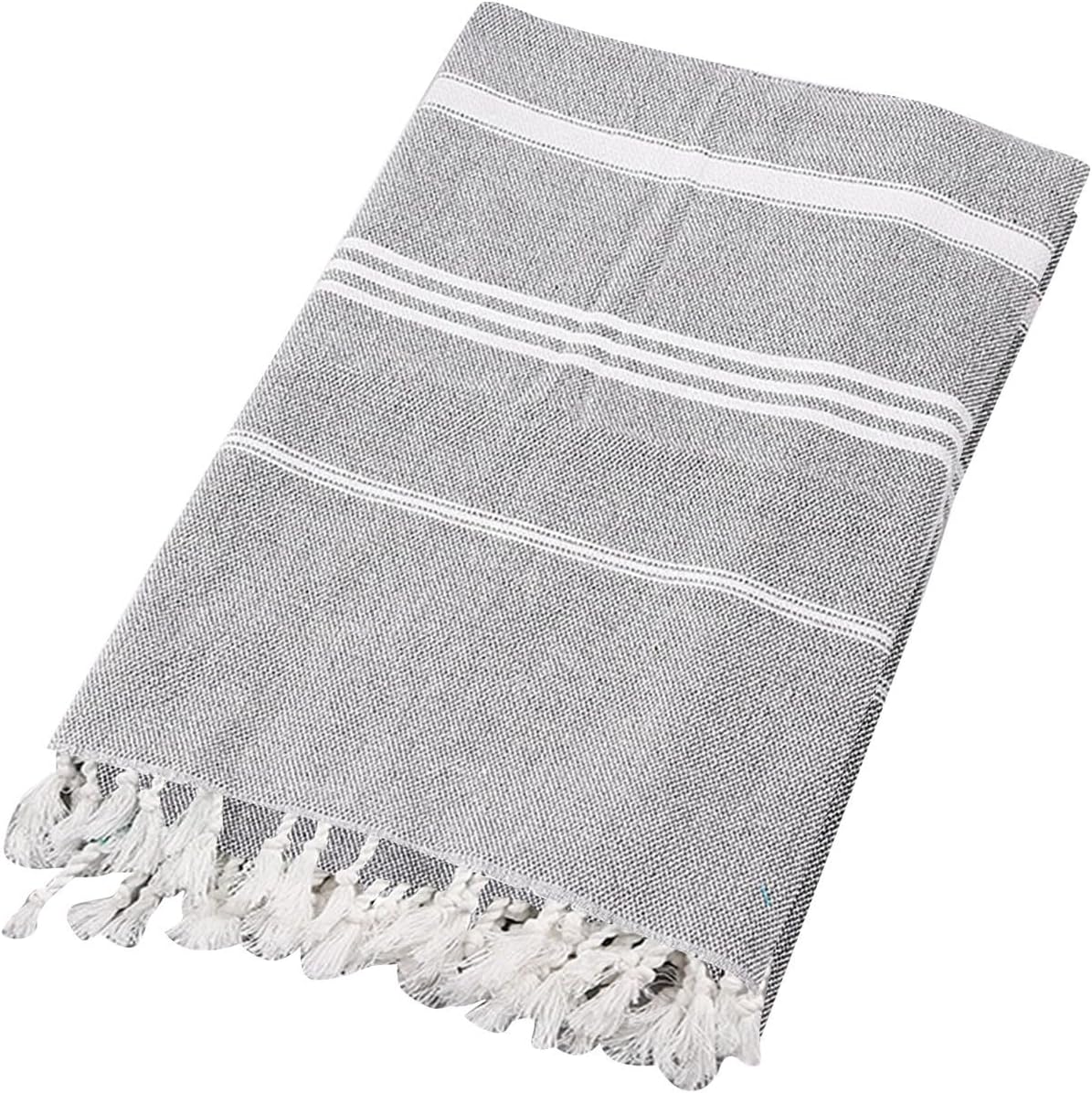 KELINFONG Turkish Beach Towels Extra Large