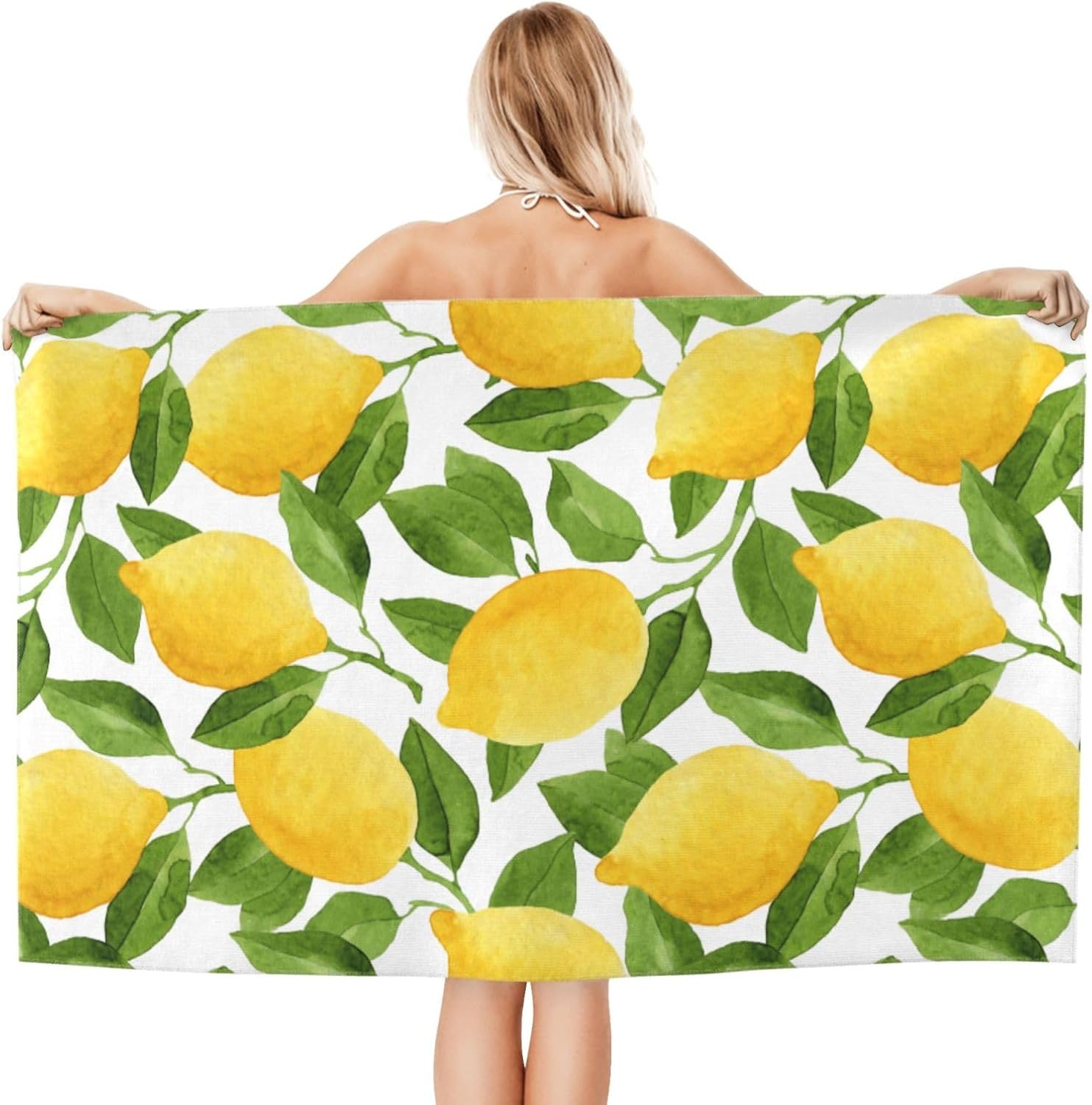 VOOHDDY Microfiber Beach Towel - Large Soft Absorbent Quick Dry