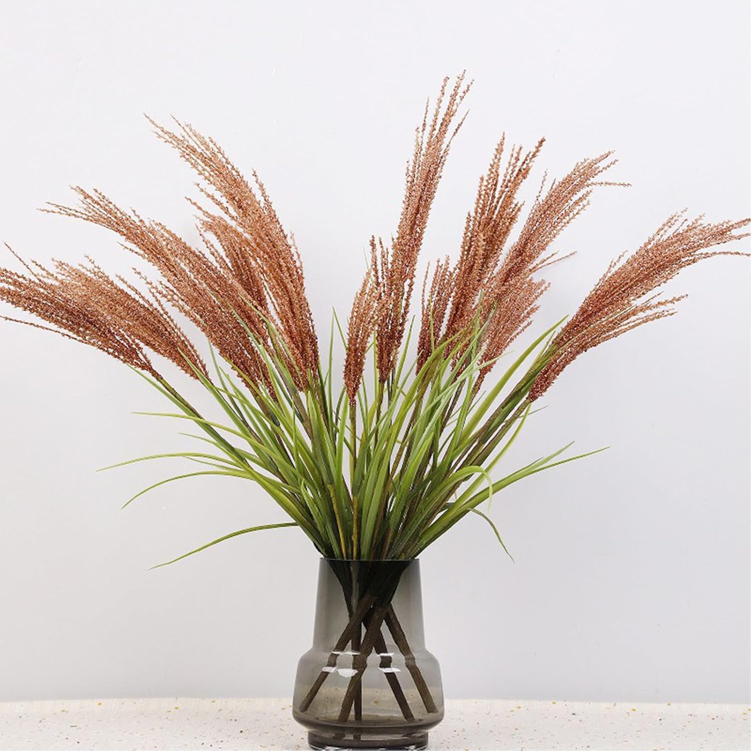 ZHDOKA 2PCS Artificial Reed Plants for Boho Wedding Decor
