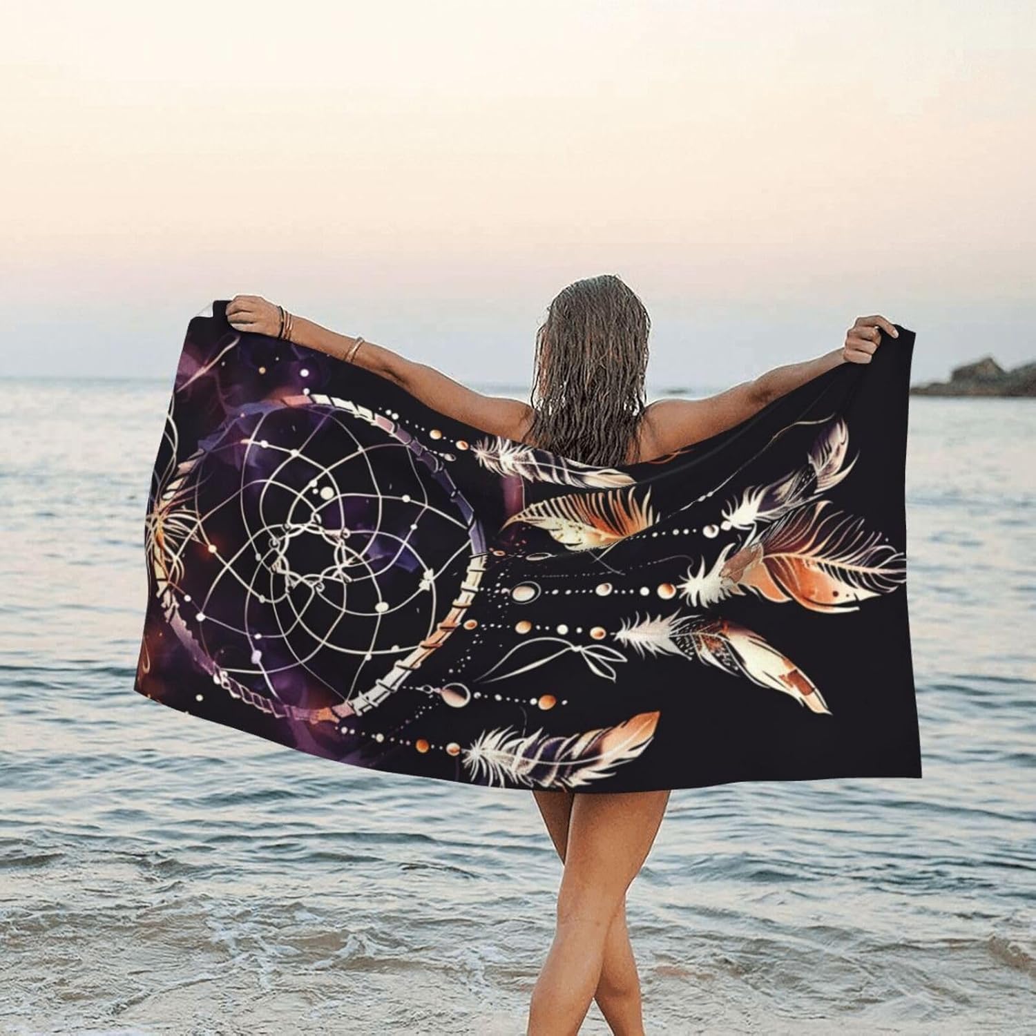 HSYOYO Microfiber Beach Towel 315 x 63 Inch 1