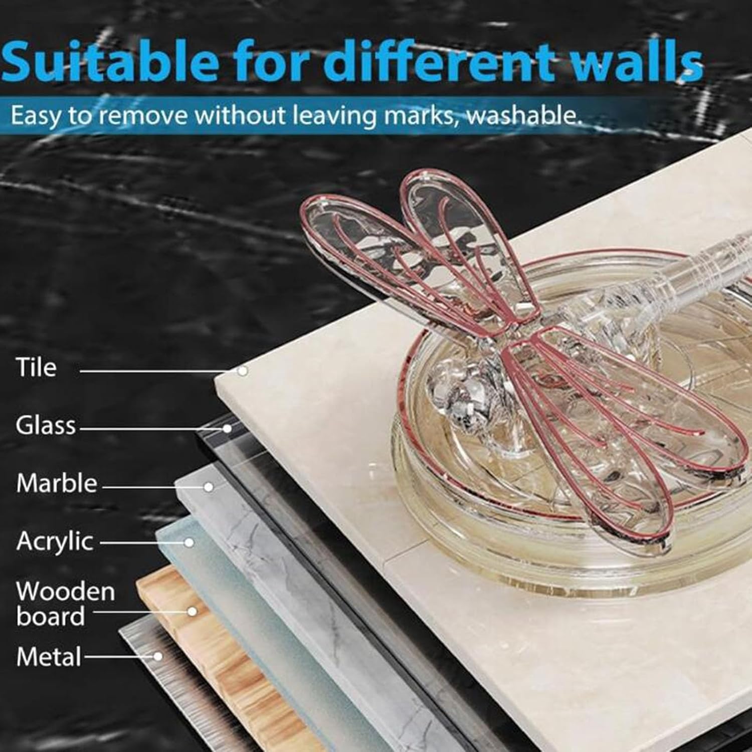 Wall Mounted Double Layer Soap Box with Suction Cup