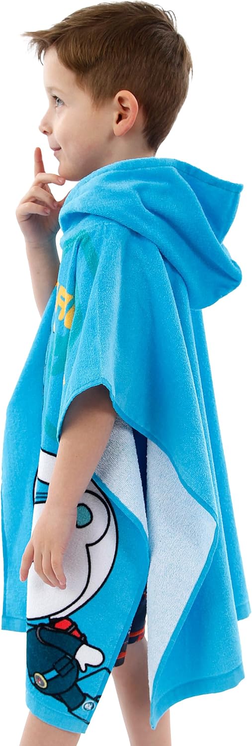 Octonauts Towel Poncho for Kids One Size Blue