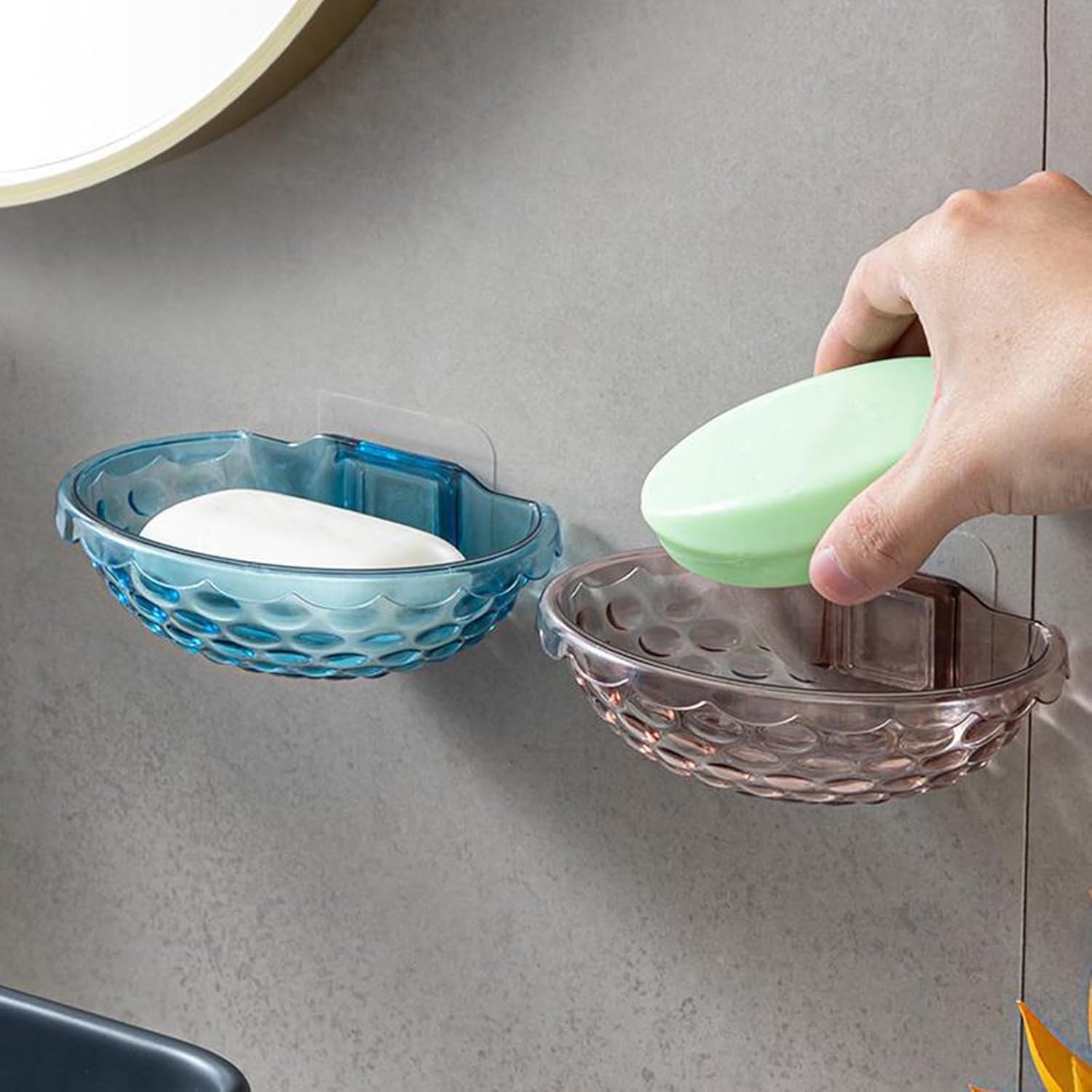 YZZLZH Wall Mounted Soap Holder No Drilling