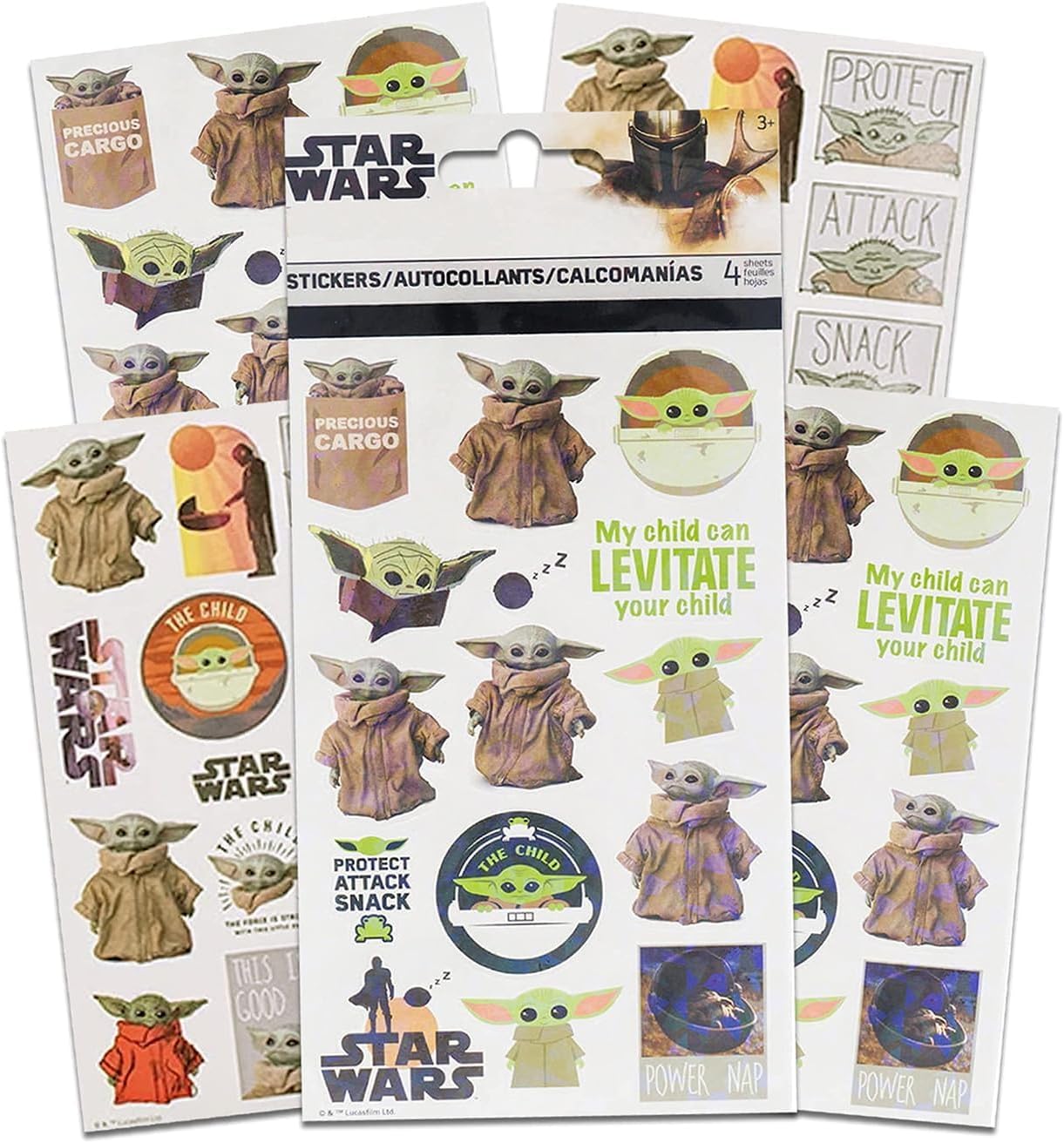 Ewbob Star Wars Baby Yoda Beach Towel Set 1