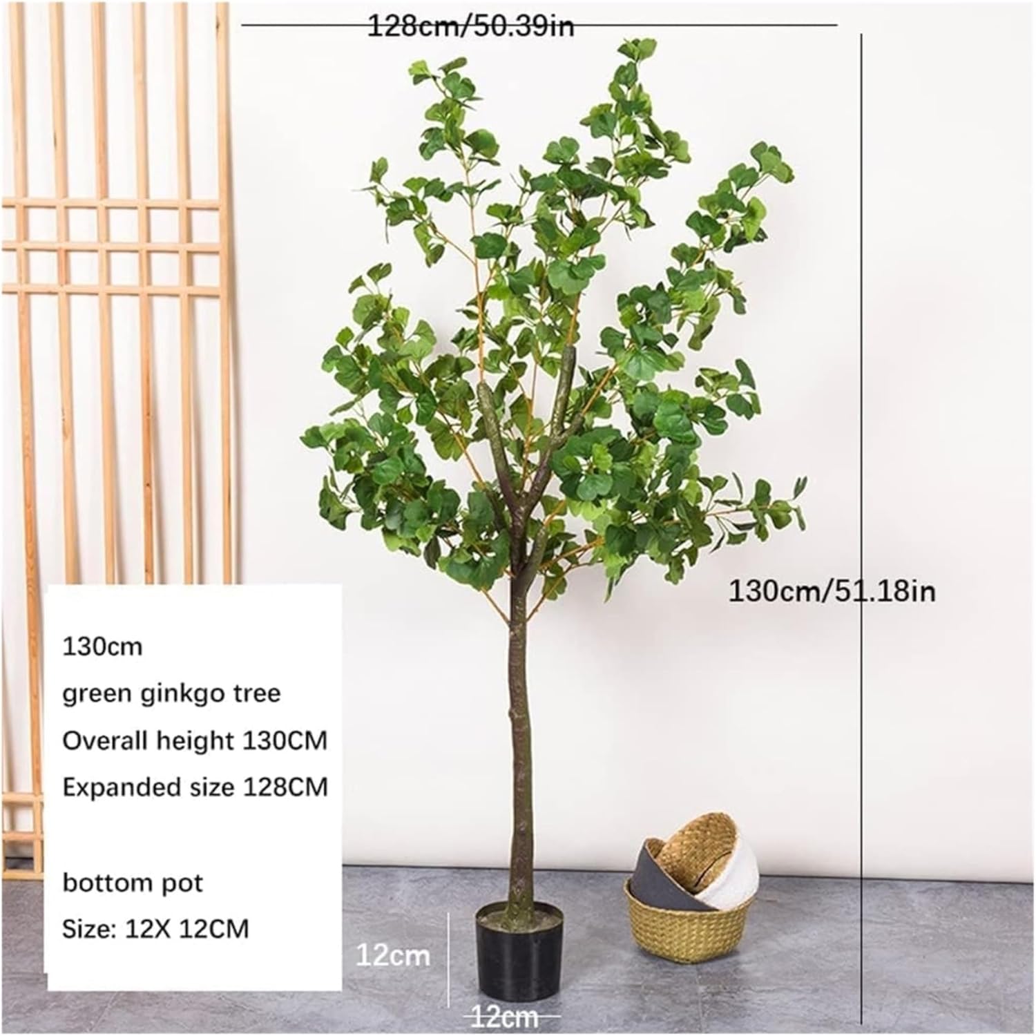 42ft Artificial Maple Tree for Home Decor