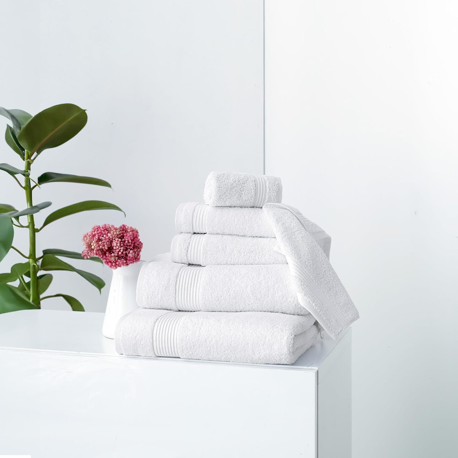 Classic Turkish Towels CTT - 6 Piece Luxury Towel Set