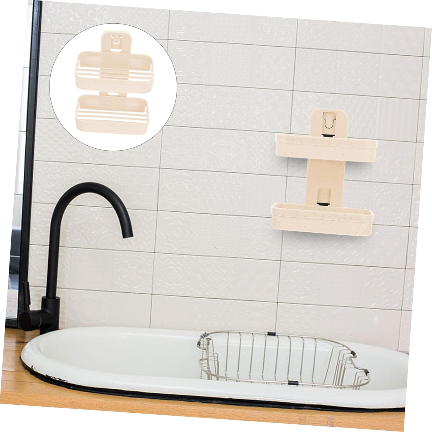Modern Double Layer Wall Mount Soap Dish