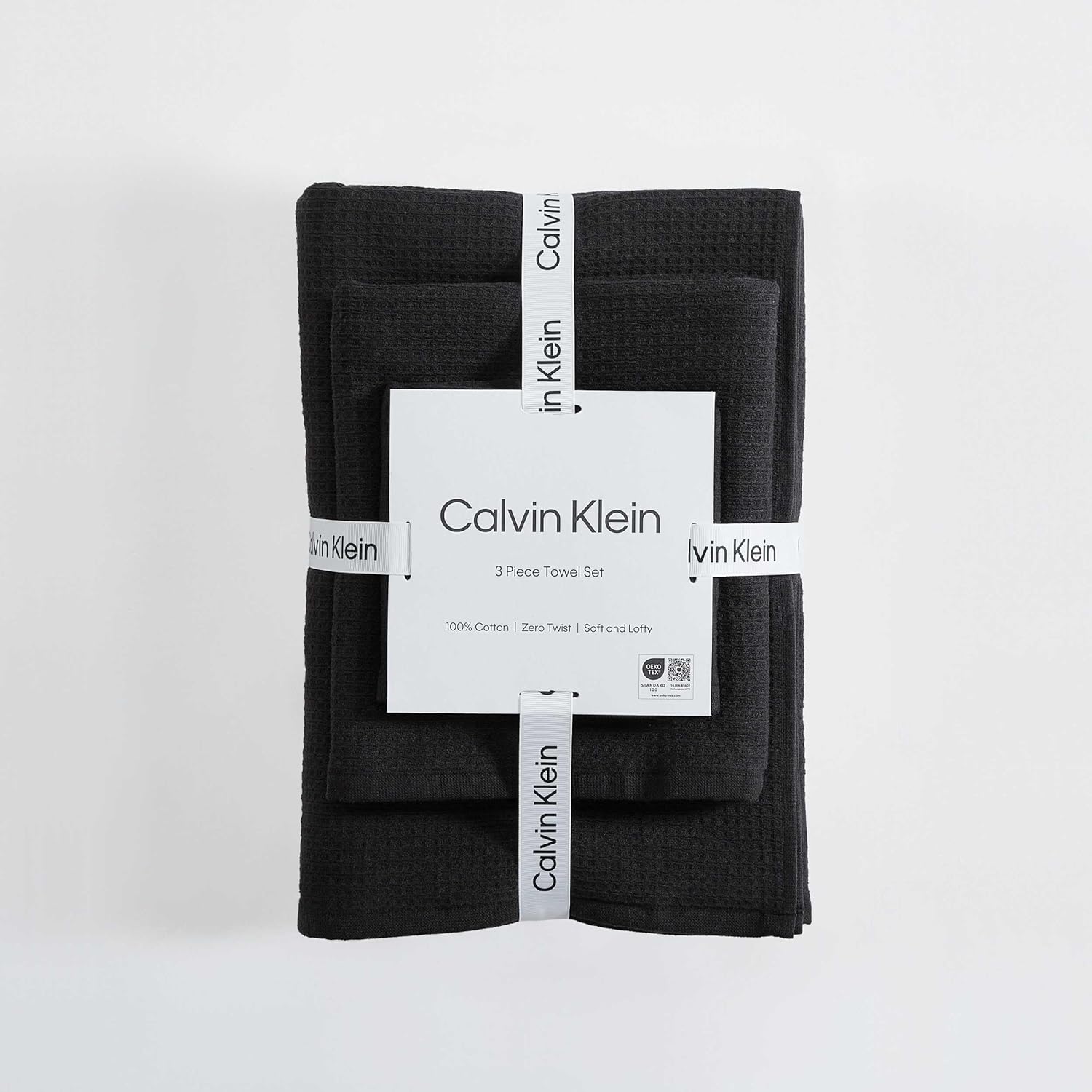 Calvin Klein Bath Towel Set - 3-Piece Cotton Towels