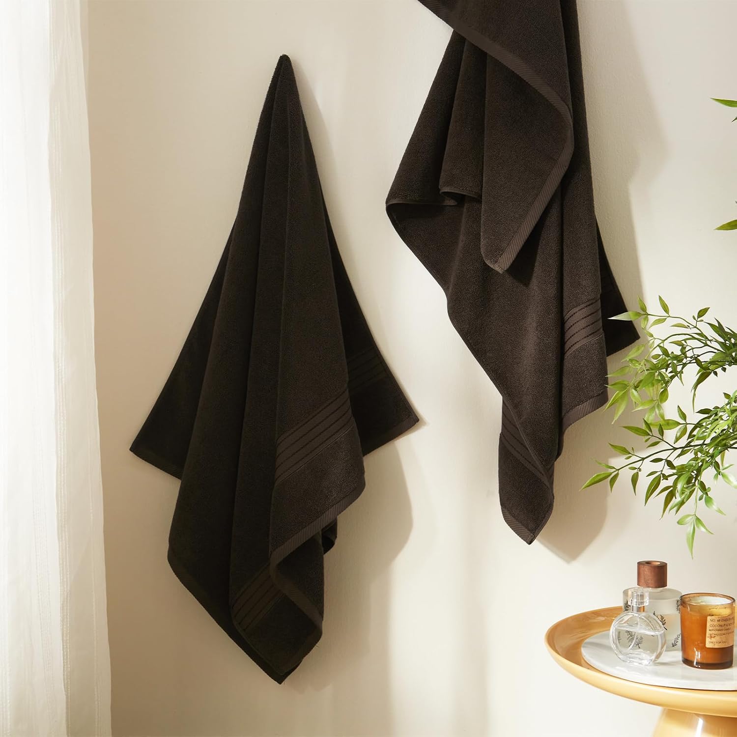 COZYART 650 GSM Cotton Towel Set of 6
