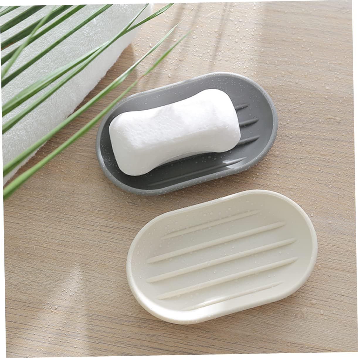 Elegant Beige Soap Holder for Bathroom 1