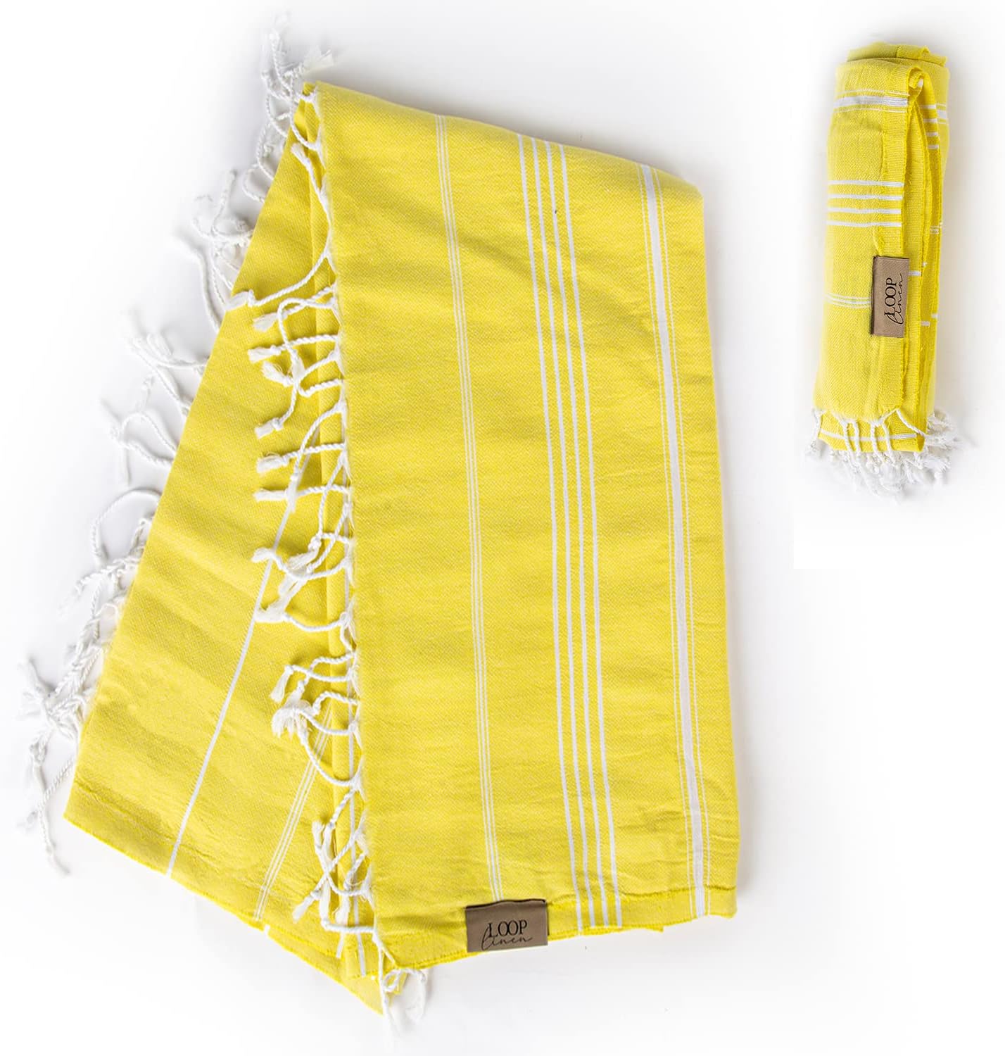 Loop Linen Turkish Beach Towel 37x71