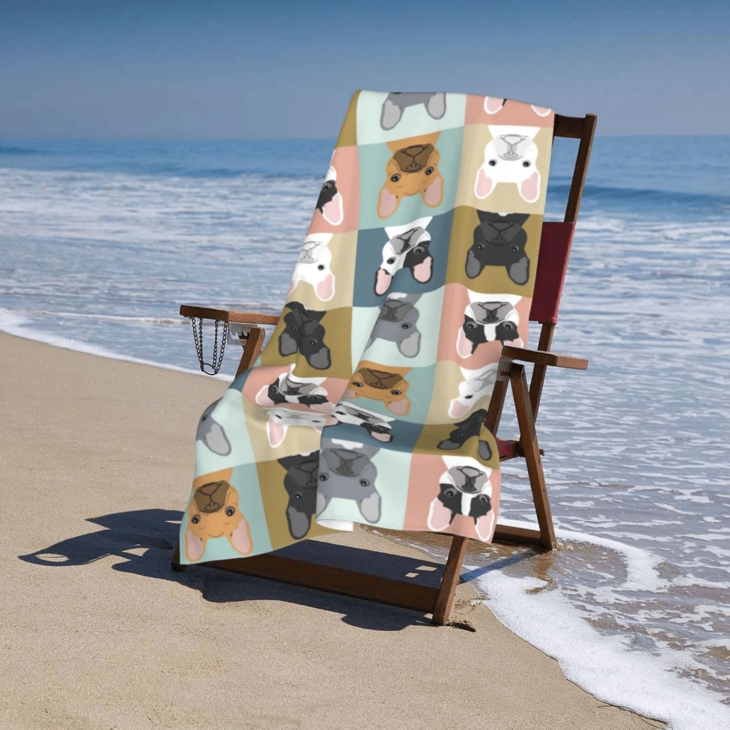 VIMIE Microfiber Beach Towel for Adults 1