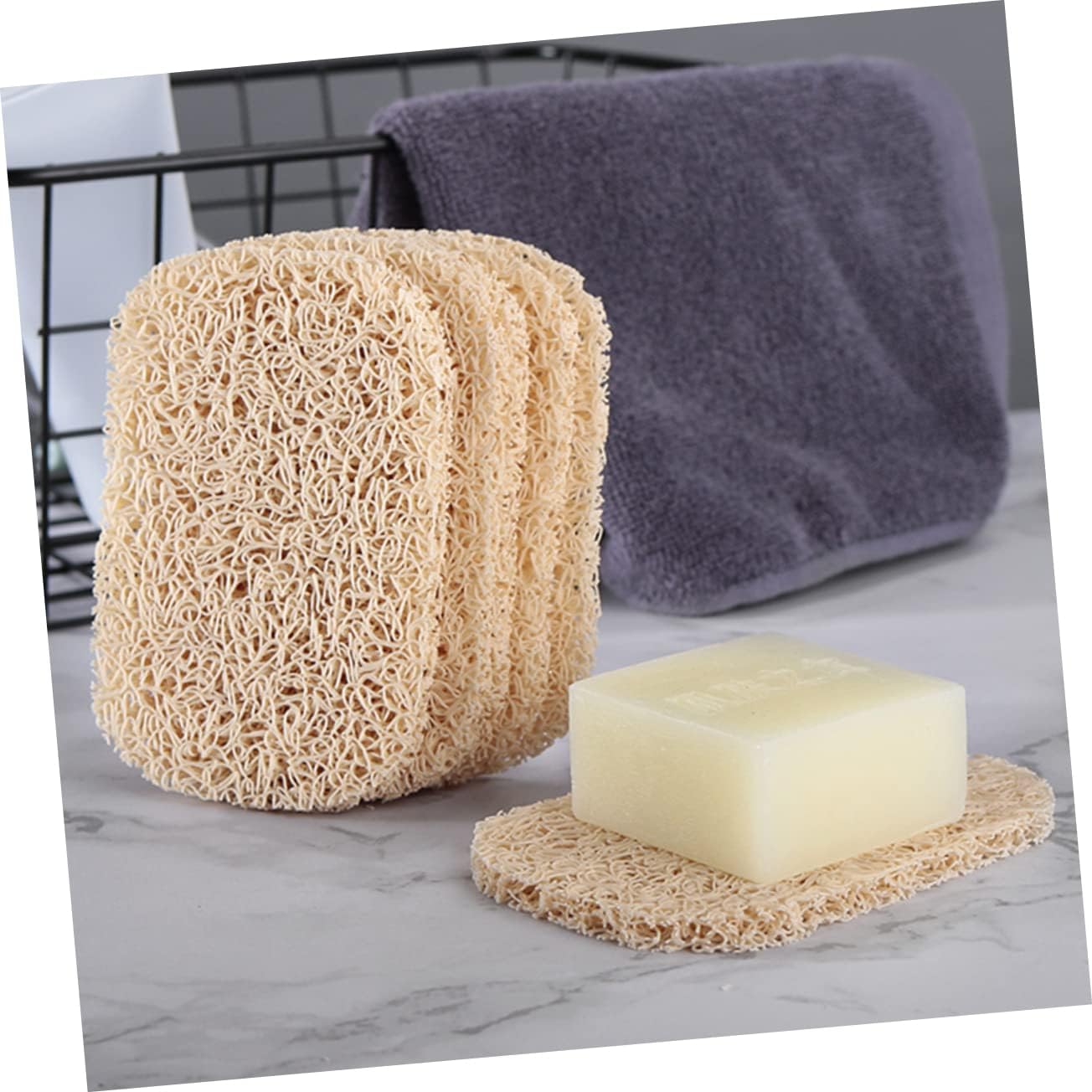 LIFKICH 1Set Non-Slip Soap Tray Holder