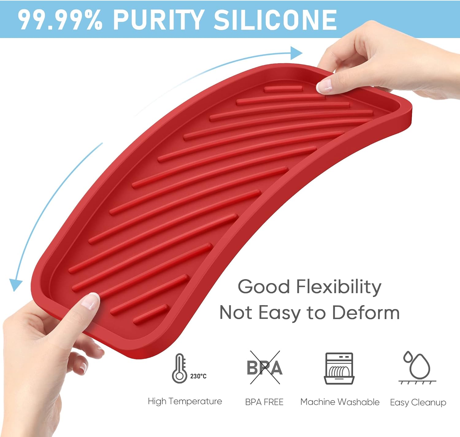 EG-SIPRO 10 Silicone Sponge Holder for Kitchen and Bathroom