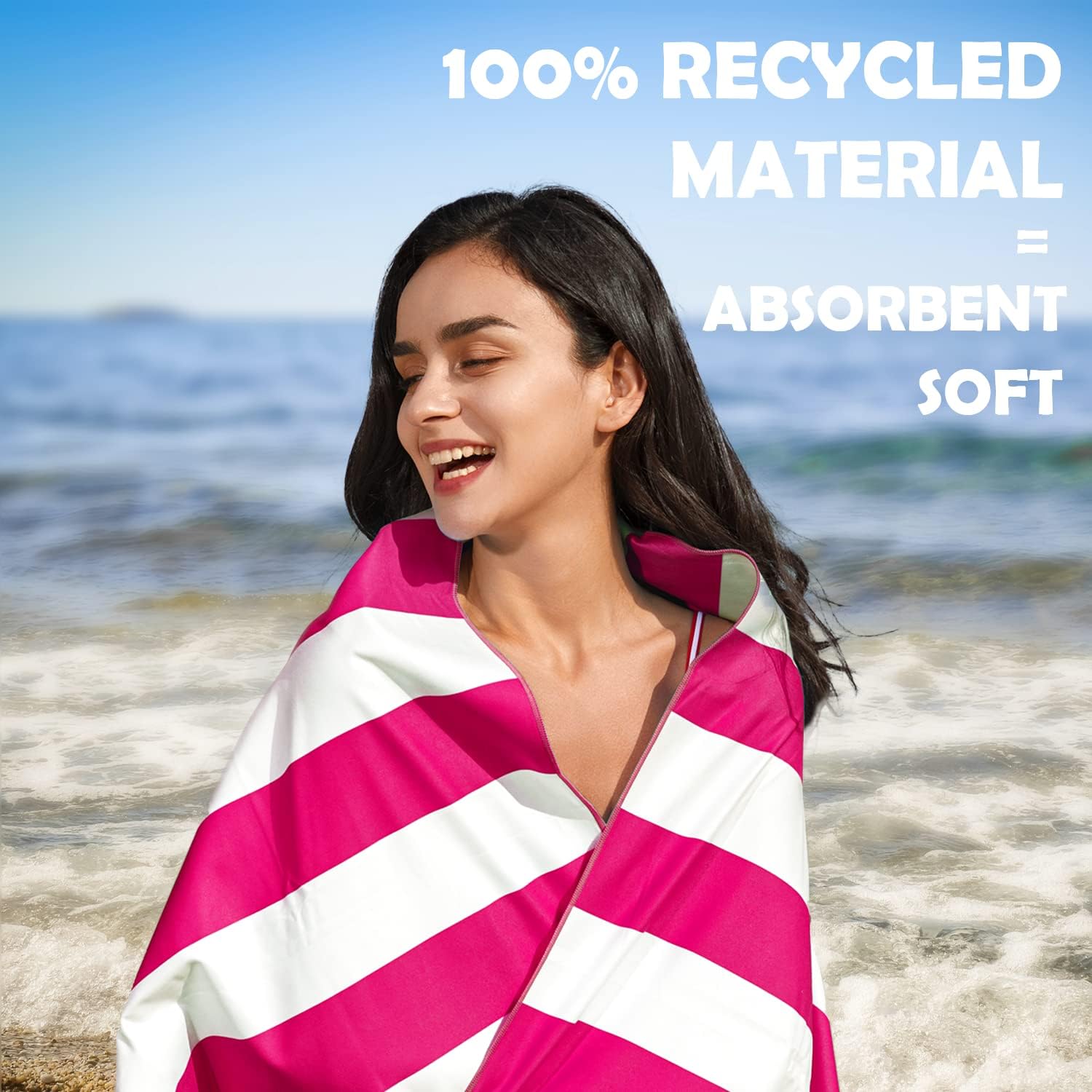 Your Choice Microfiber Quick Dry Beach Towel for Adults Kids