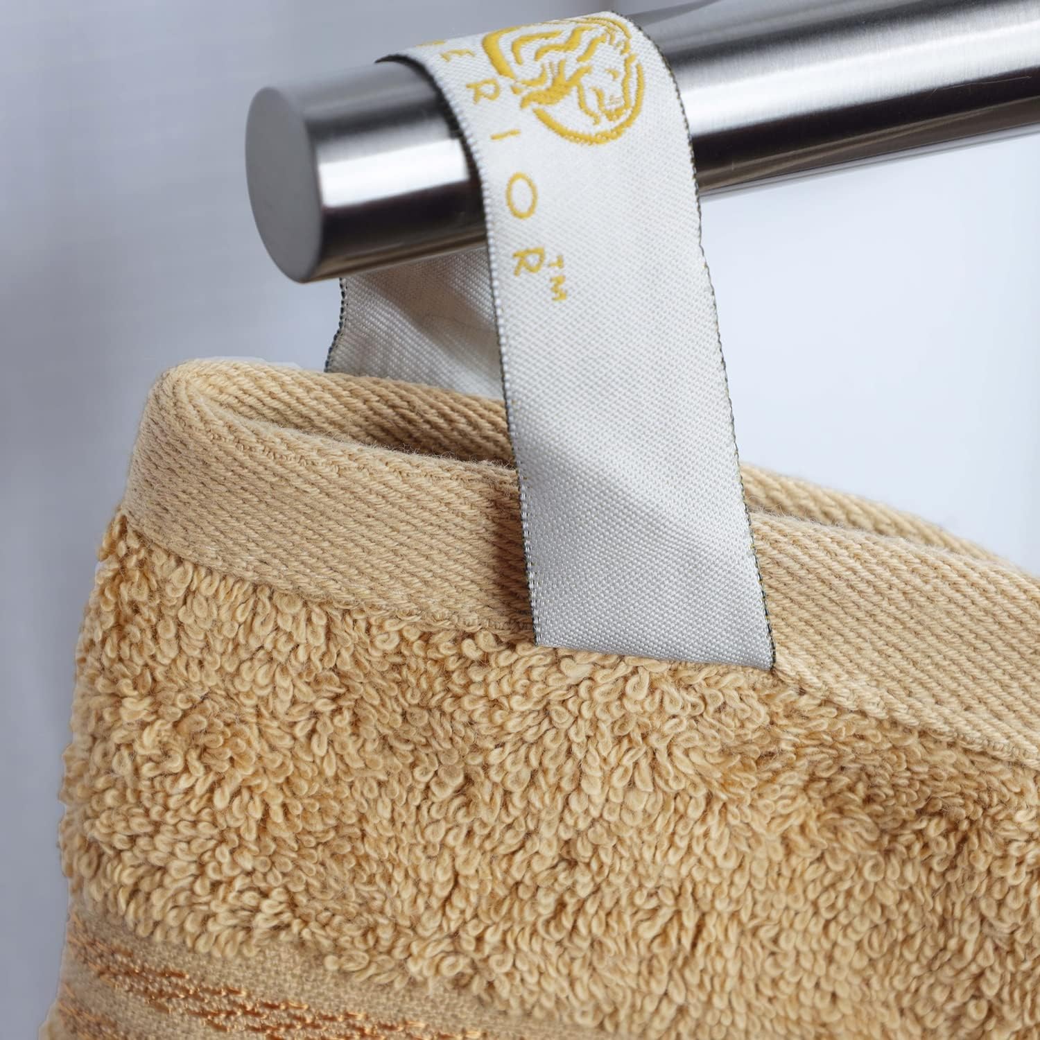 BLUENILEMILLS Egyptian Cotton Towel Set of 10 Toast