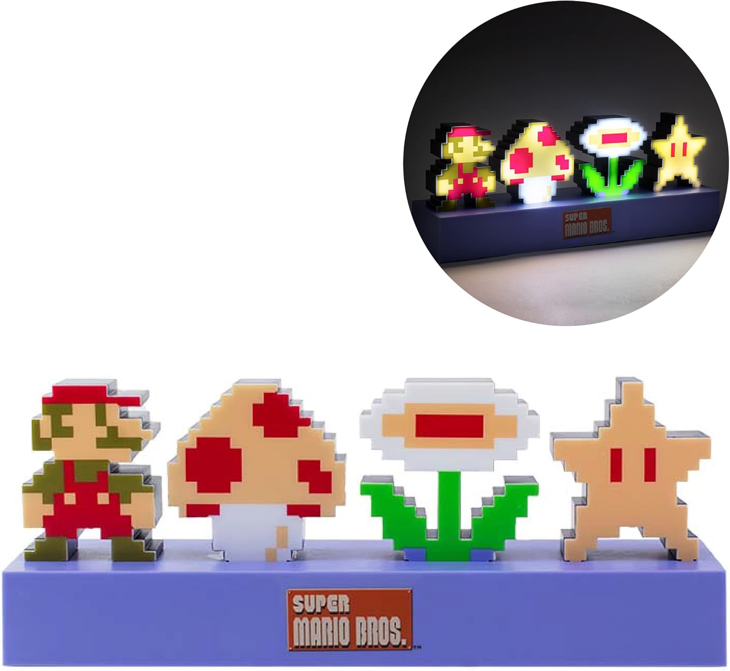 Super Mario Bros Icon Light Up Lamp