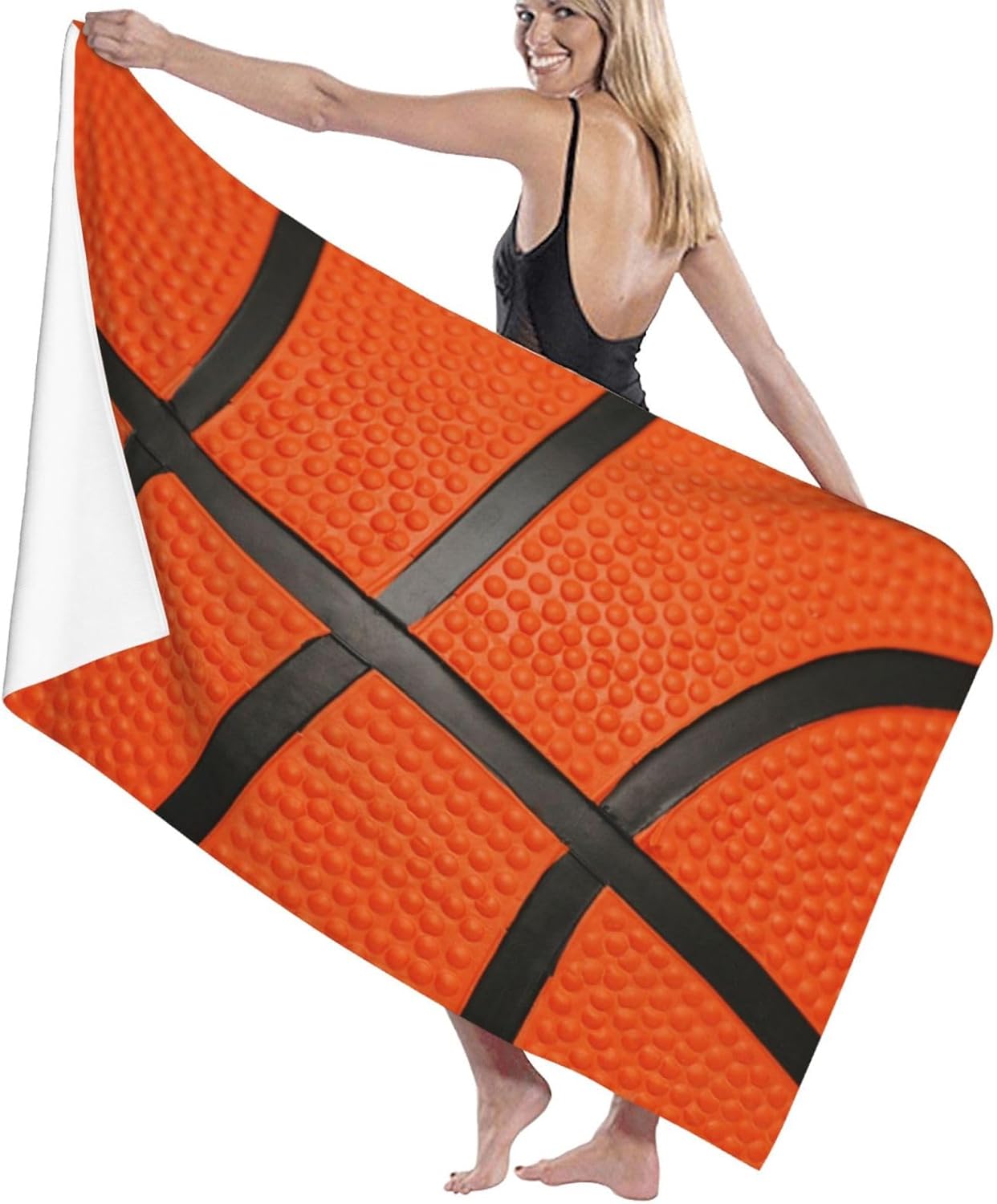 Microfiber Basketball Beach Towel for All Ages