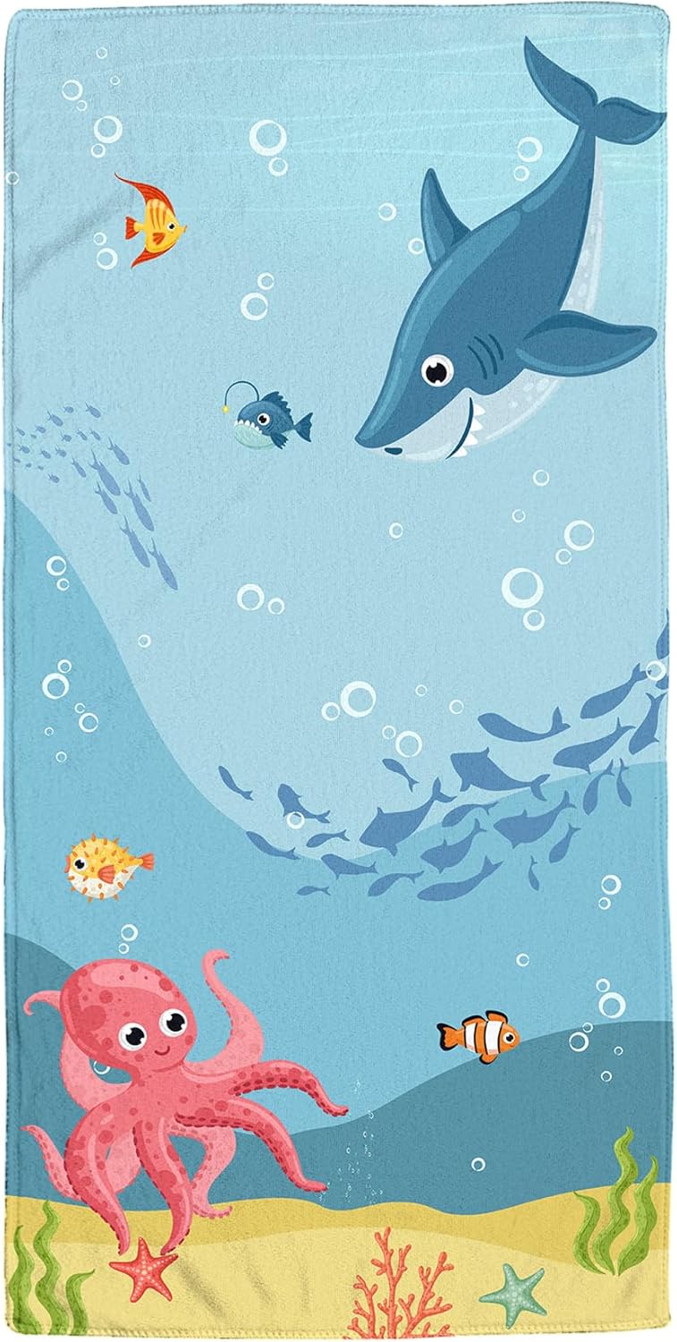 Iaisacl Microfiber Beach Towel for Kids 1