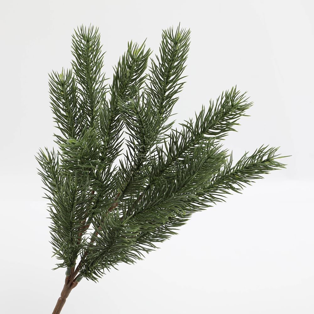 4Pcs Artificial Cedar Plants for Home Decor