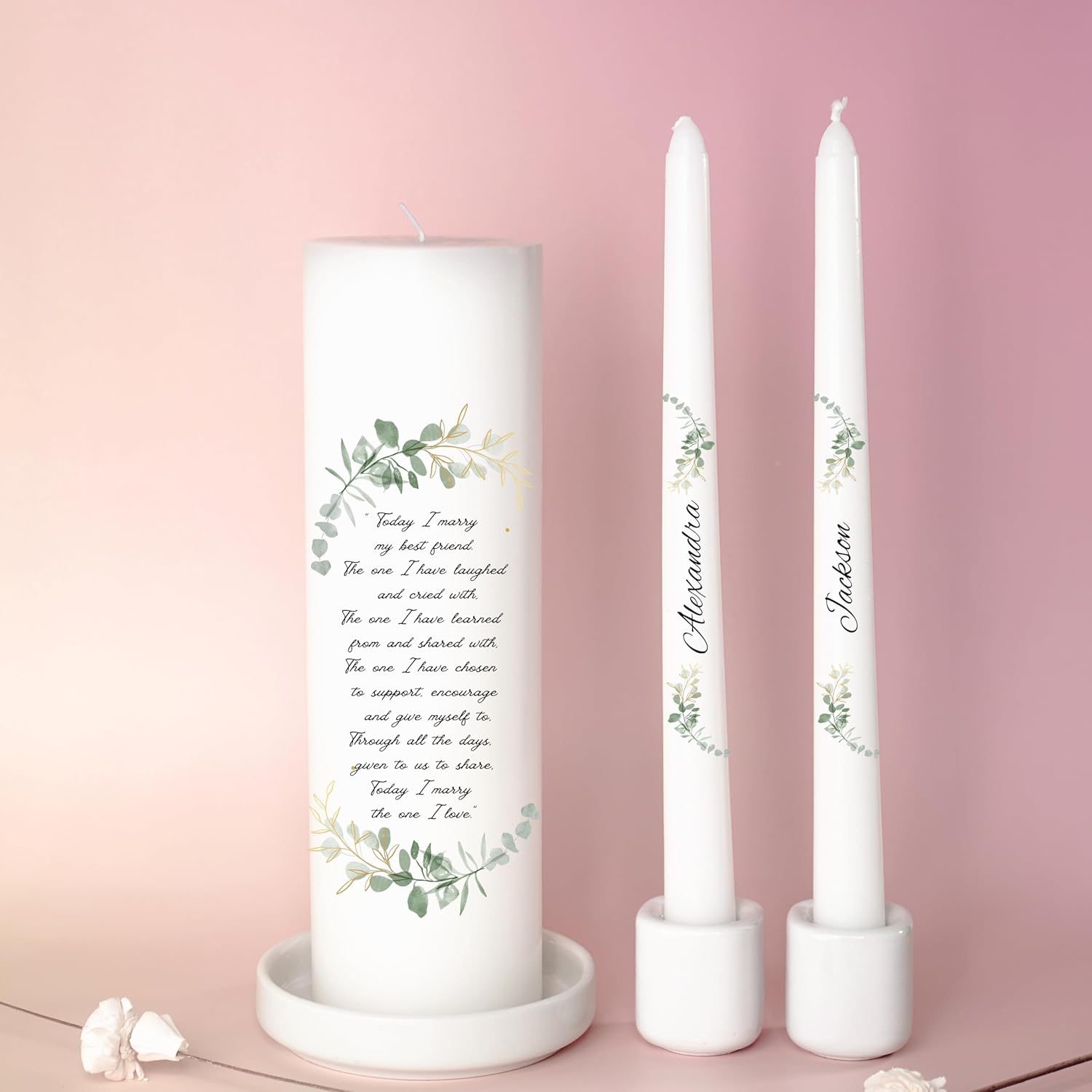 Lightit Studio Unity Candles Wedding Set