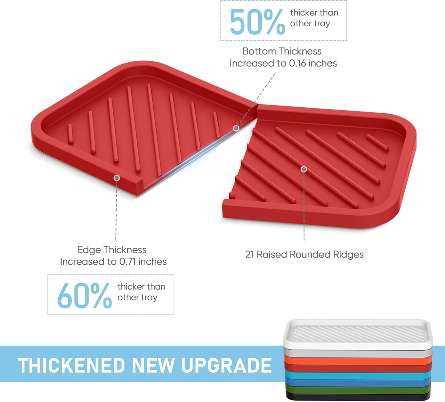 EG-SIPRO 10 Silicone Sponge Holder for Kitchen and Bathroom