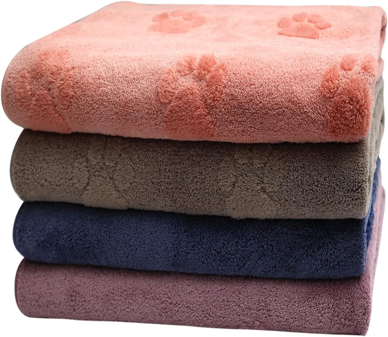 JML Microfiber Bath Towel for Kids and Pets 4 Pack