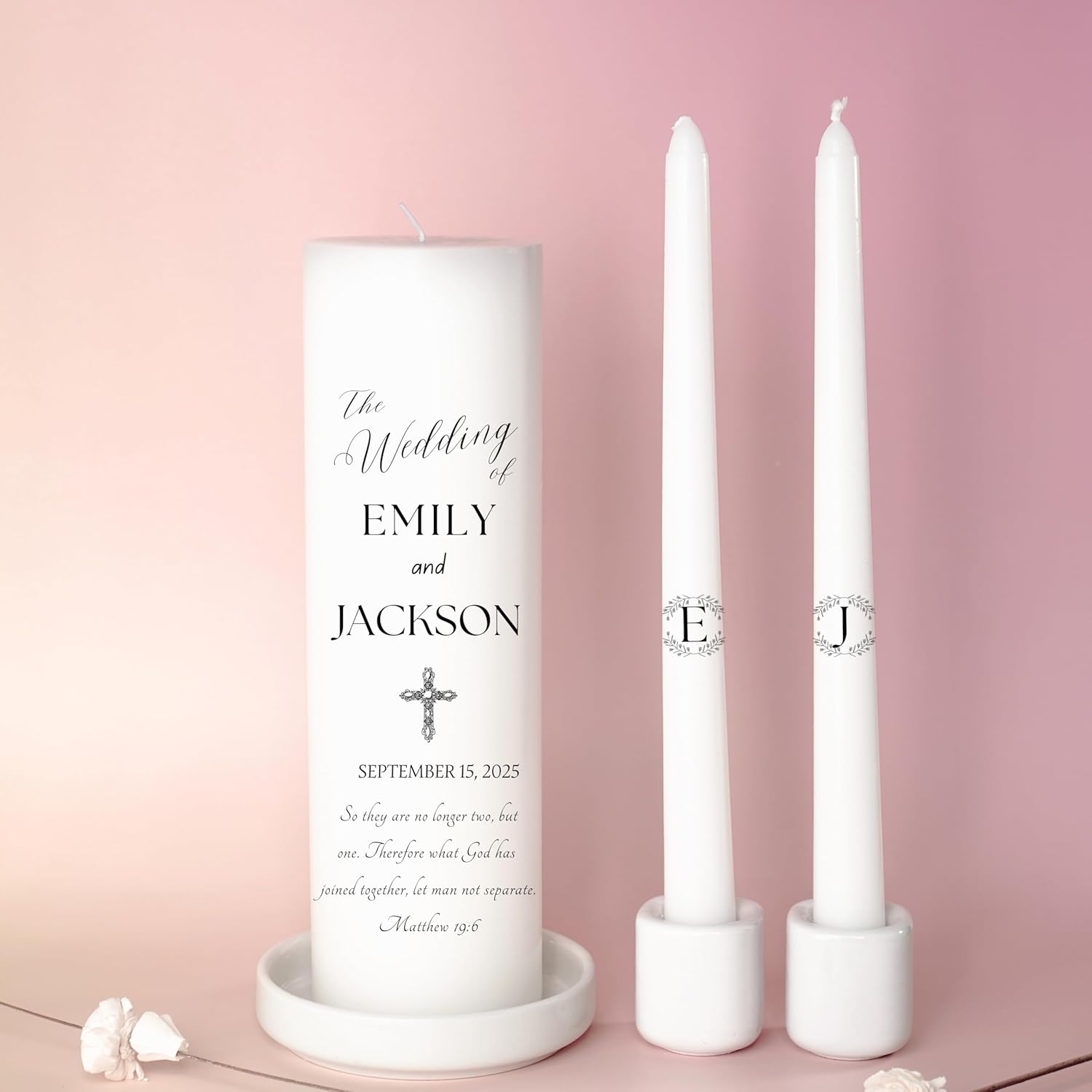 Lightit Studio Unity Candles Wedding Set 1
