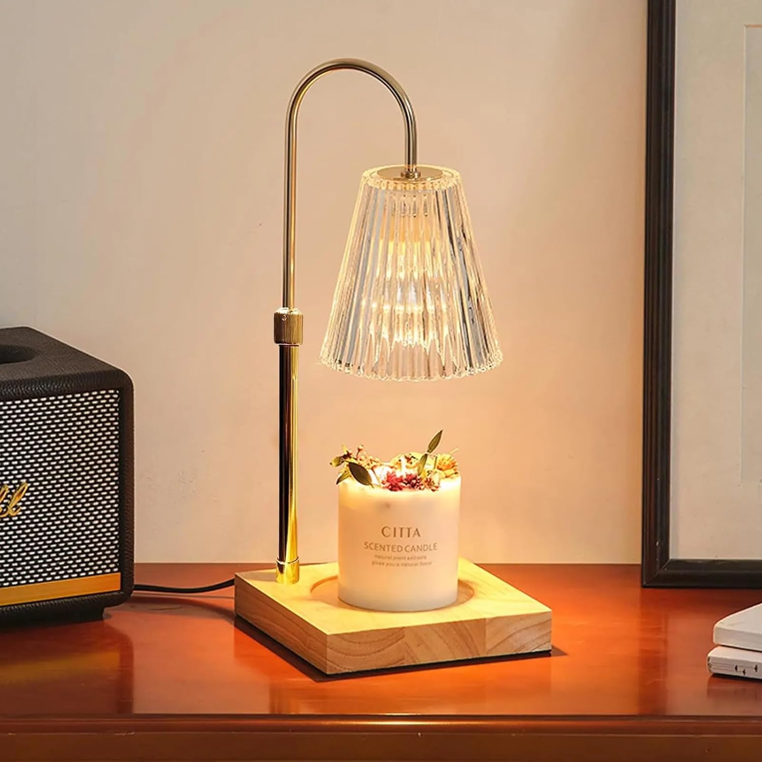La Sorella Candle Warmer Lamp with Timer and Dimmer