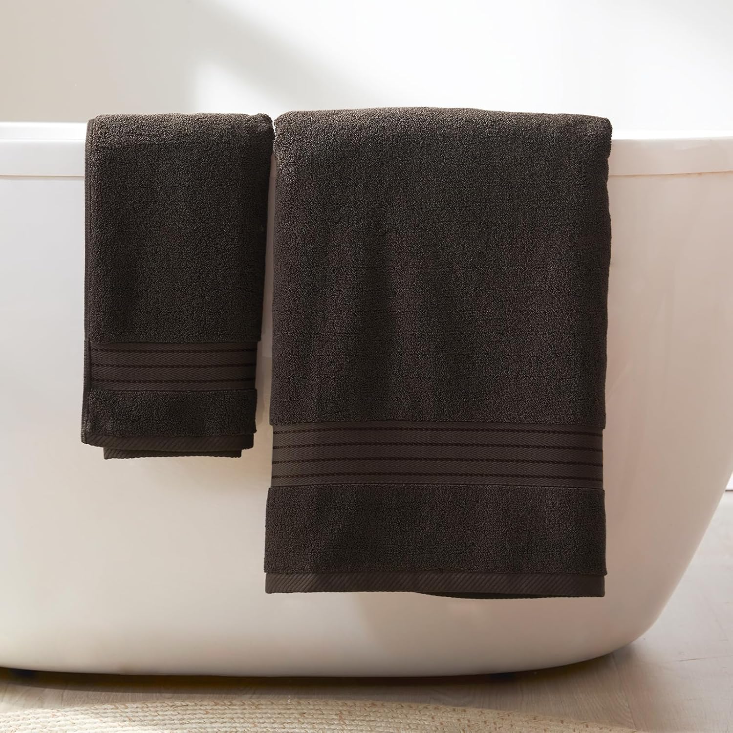 COZYART 650 GSM Cotton Towel Set of 6