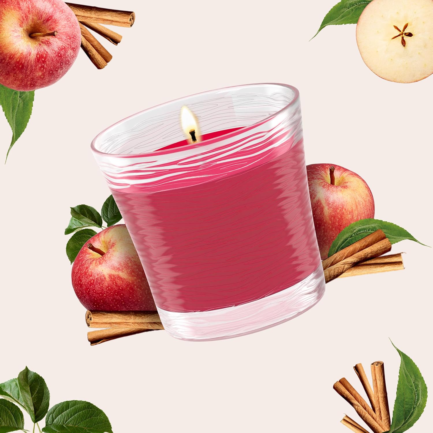Glade Apple Cinnamon Jar Candle 2 Count