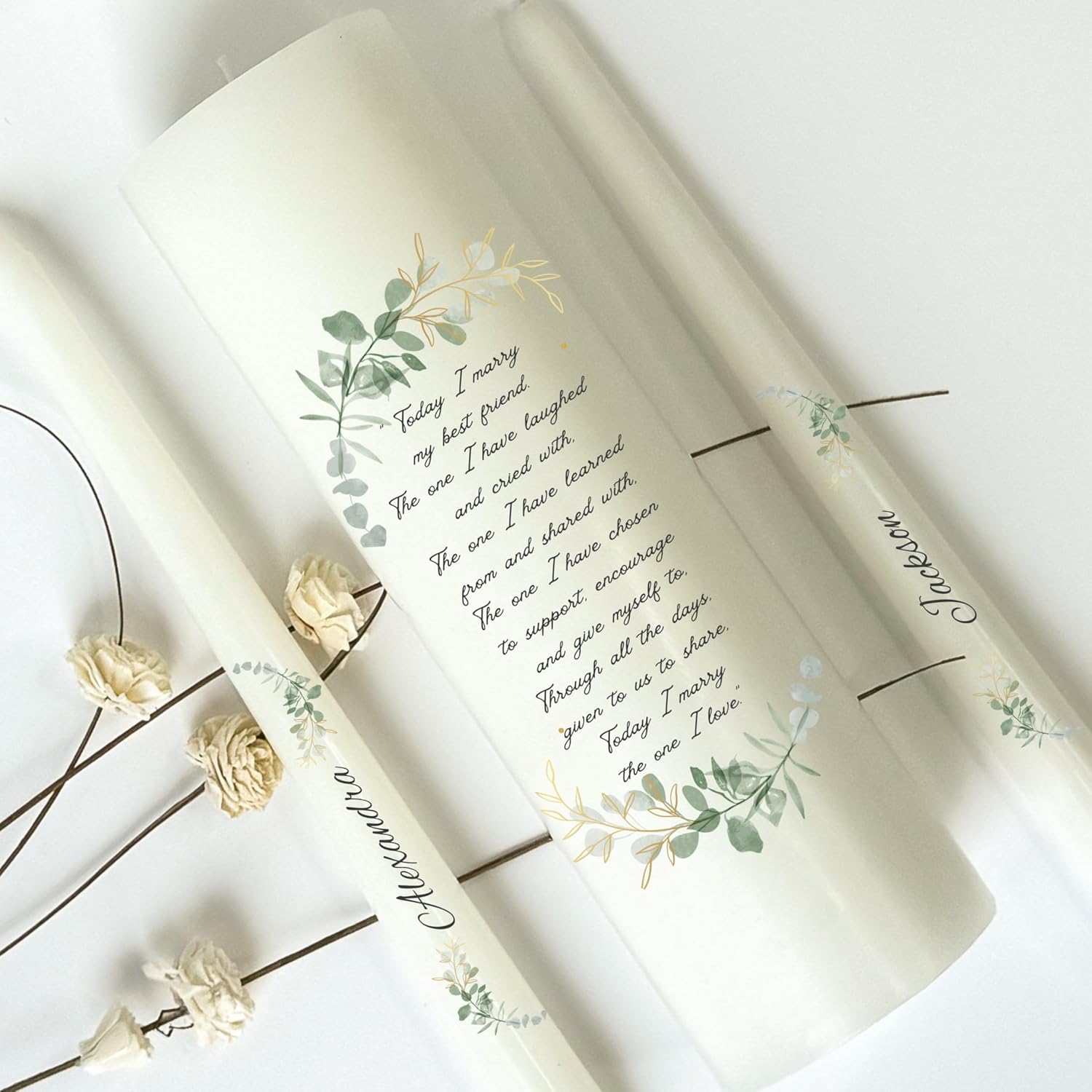 Lightit Studio Unity Candles Wedding Set