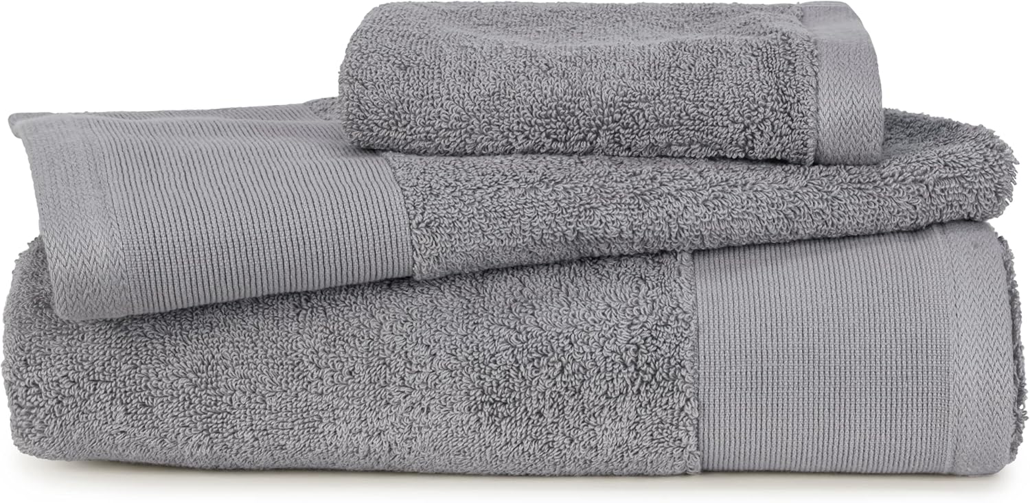 Silvon Premium Antibacterial Bath Towel Set of 3