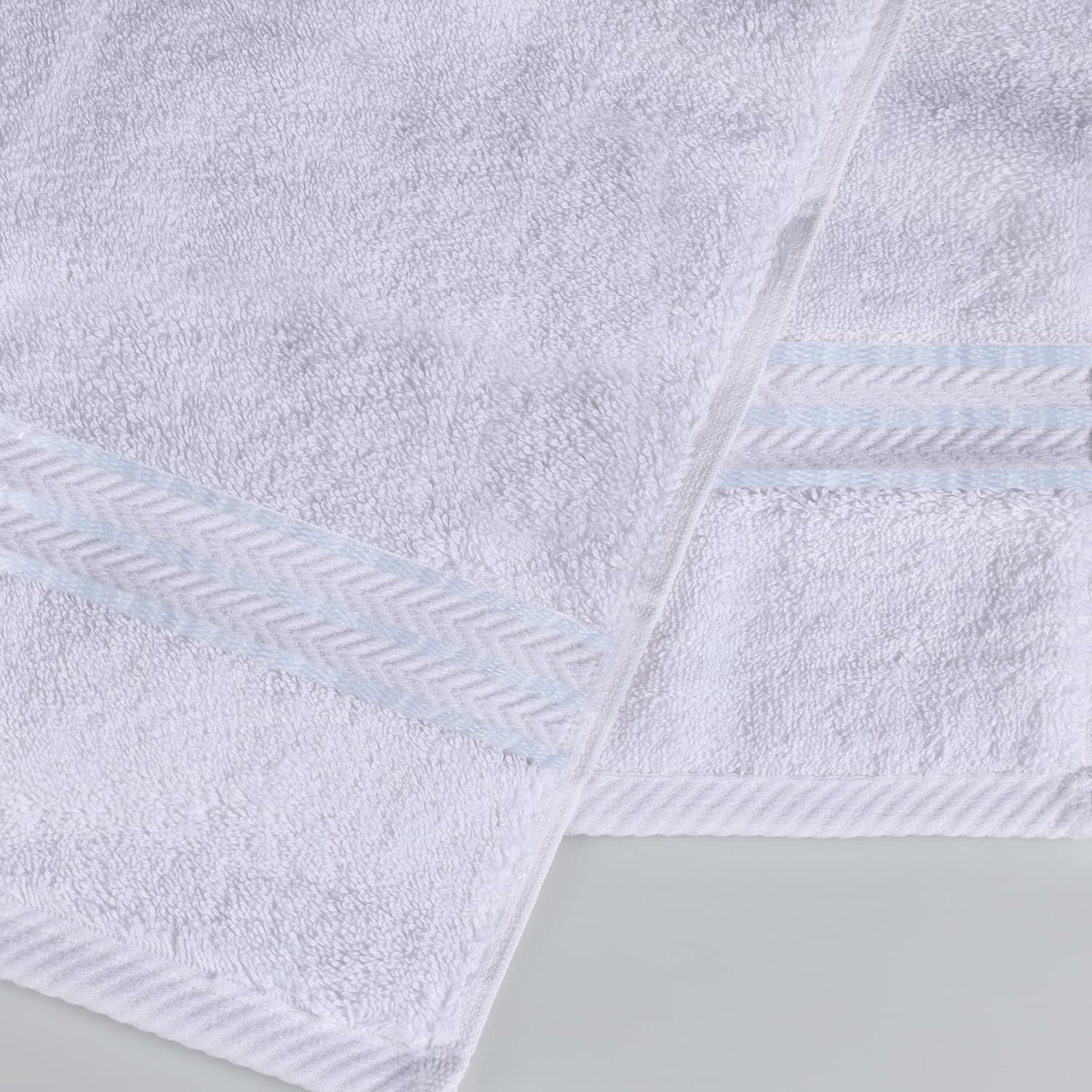 Superior Turkish Cotton Ultra-Plush 2-Piece Bath Towel Set