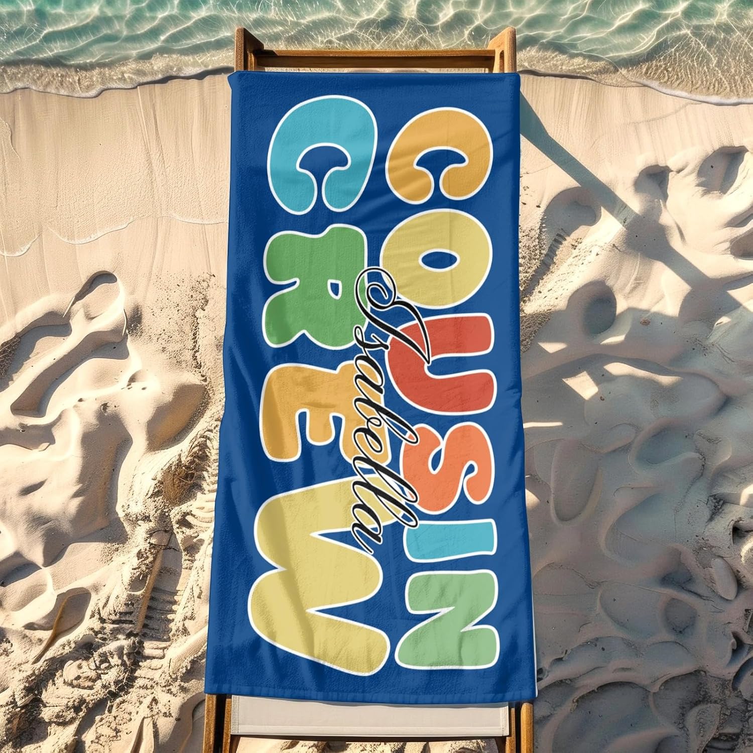 Personalized Beach Towels for Kids with Names