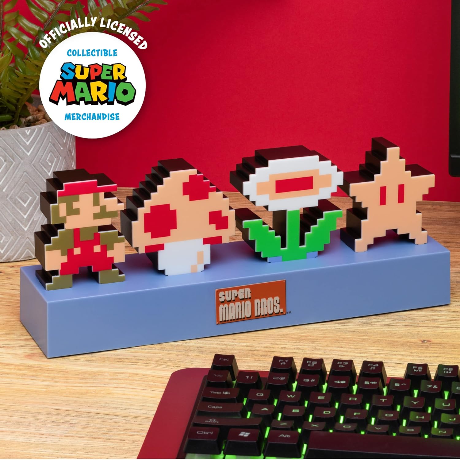 Super Mario Bros Icon Light Up Lamp
