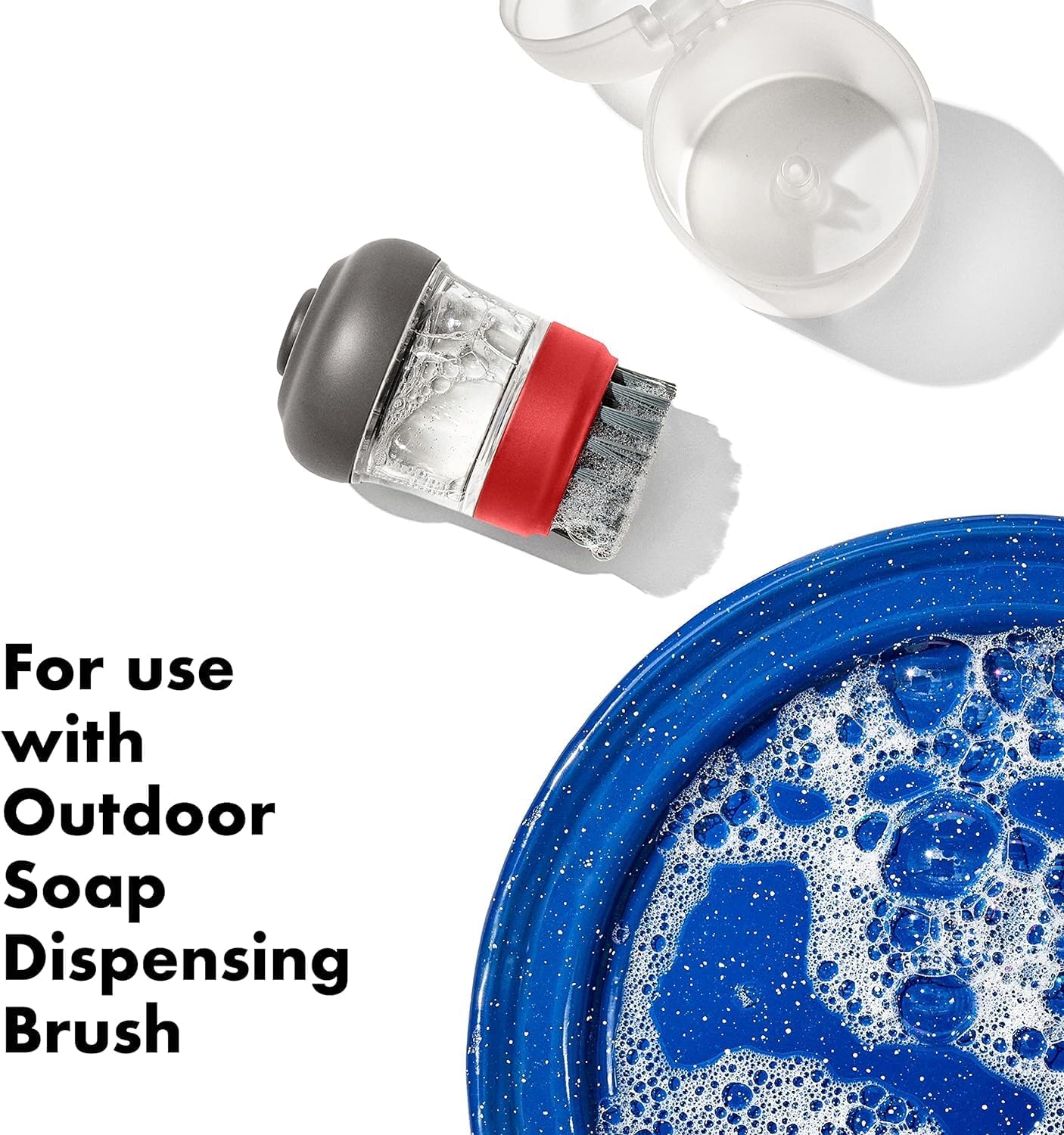 OXO Outdoor Kitchen Soap Dispensing Brush Heads Set of 2