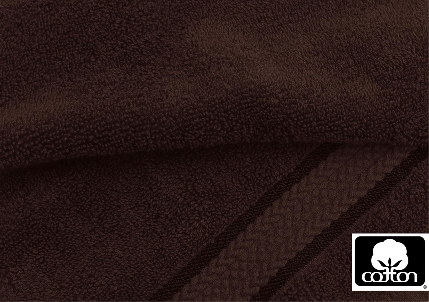COTTON CRAFT Ultra Soft 6 Piece Towel Set Chocolate