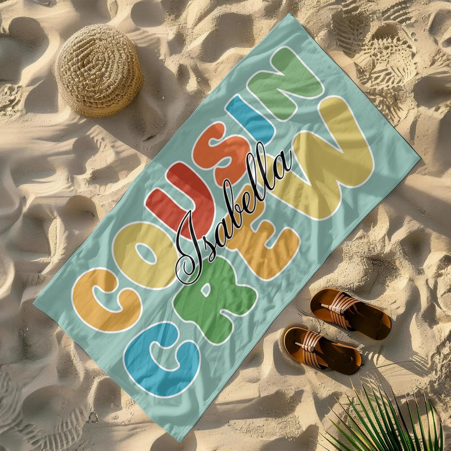 Personalized Beach Towels for Kids with Names
