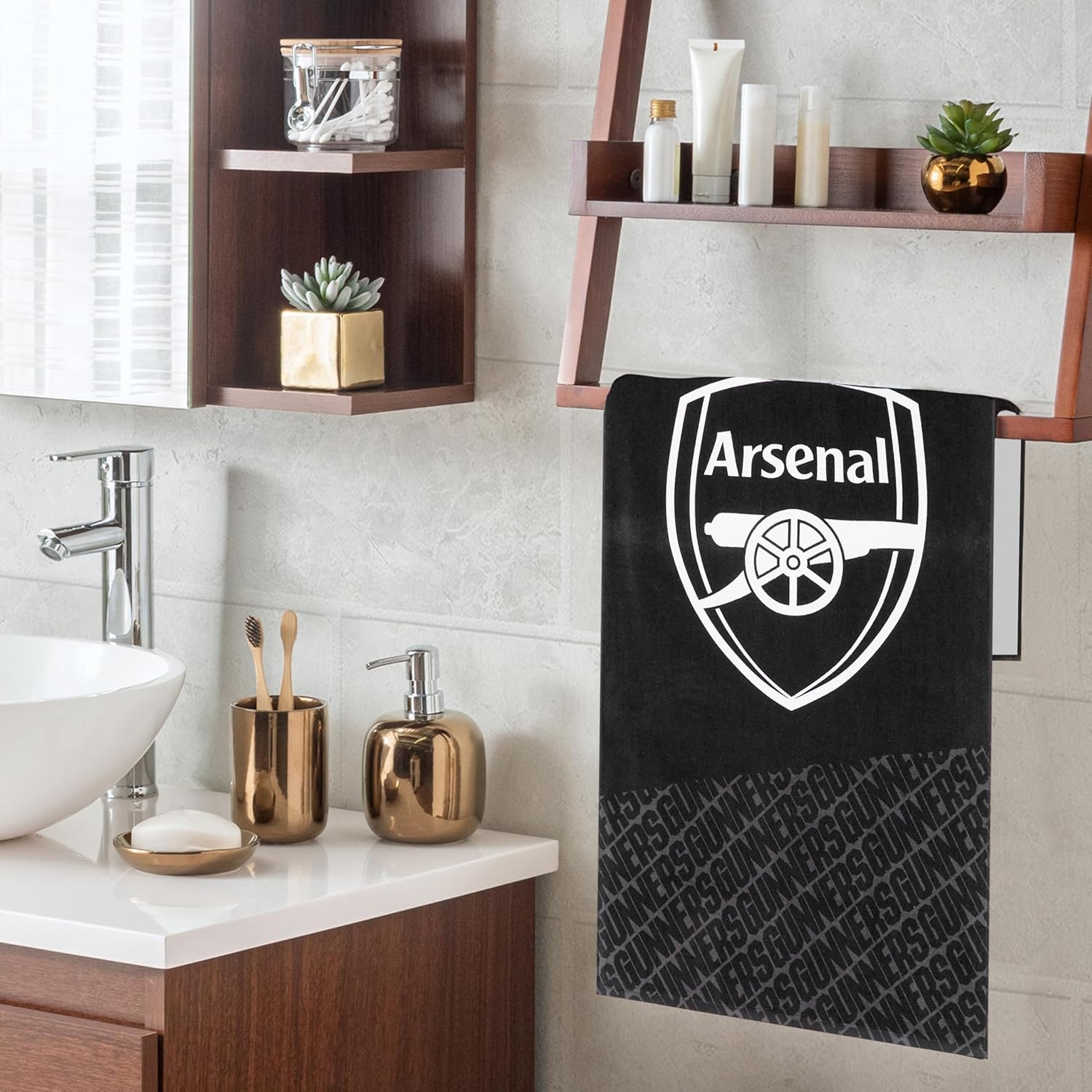 Arsenal FC Beach Towel 54x27 100 Cotton Quick Dry 1