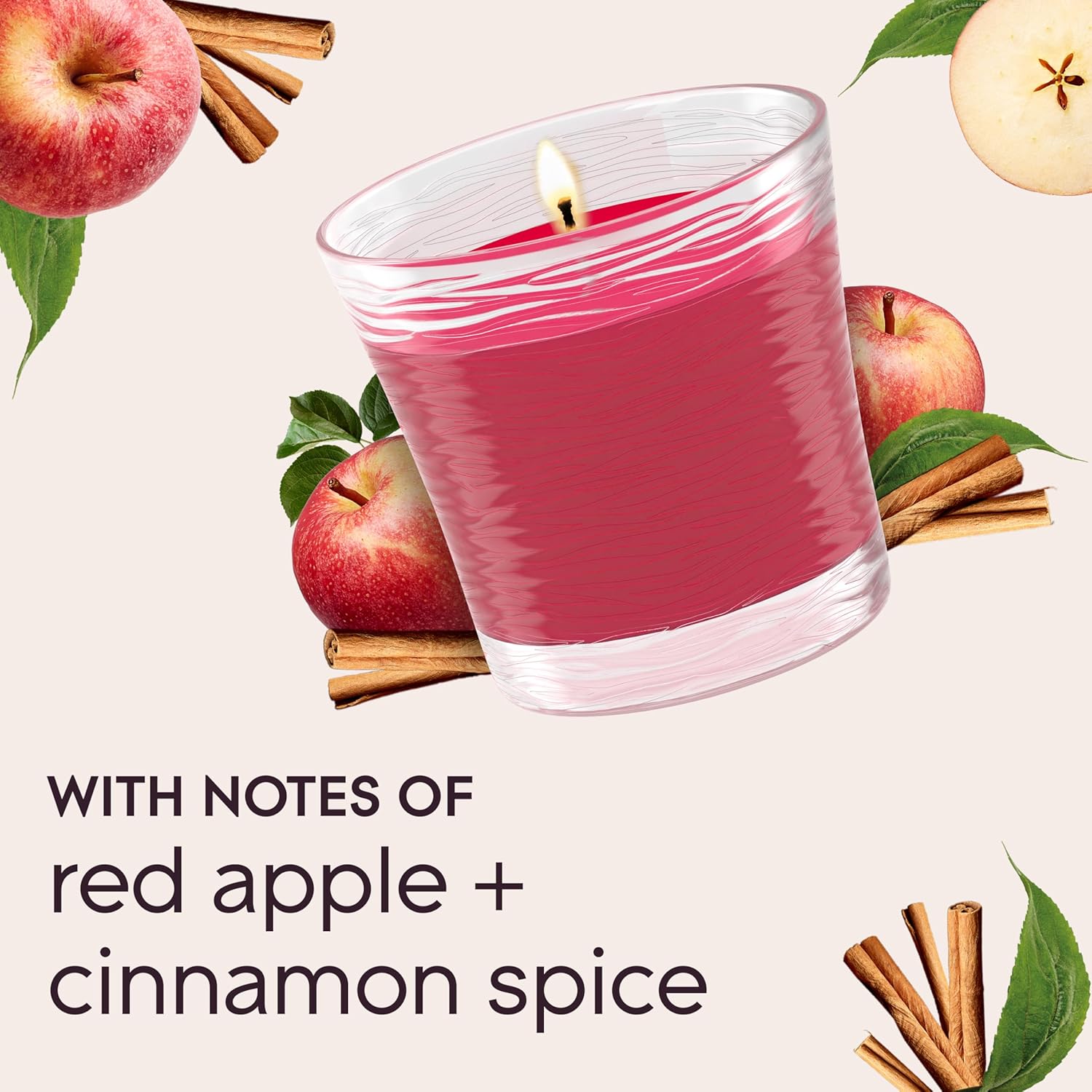 Glade Apple Cinnamon Jar Candle 2 Count