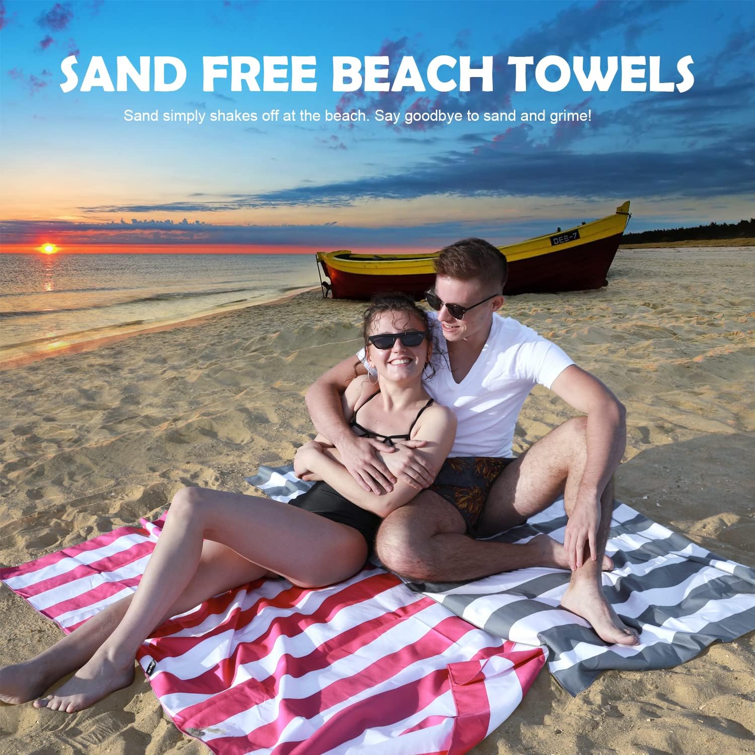 Your Choice Microfiber Quick Dry Beach Towel for Adults Kids