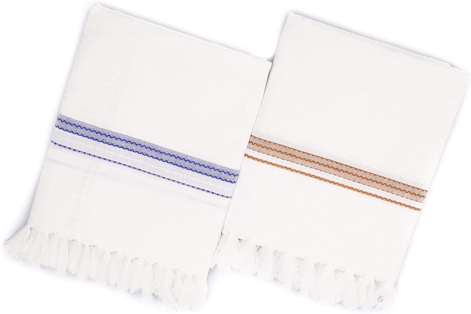 AVKA Studio Handloom Bath Towel Set of 2 30x60 Inches